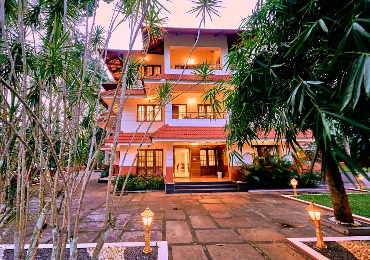 Property building in Ushasree Wayanad Premium Pool Resort by VOYE HOMES