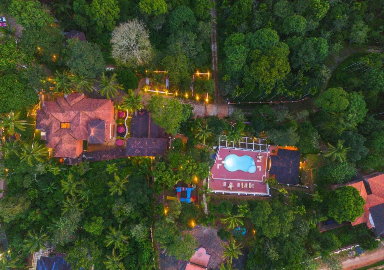 Bird's eye view in Ushasree Wayanad Premium Pool Resort by VOYE HOMES