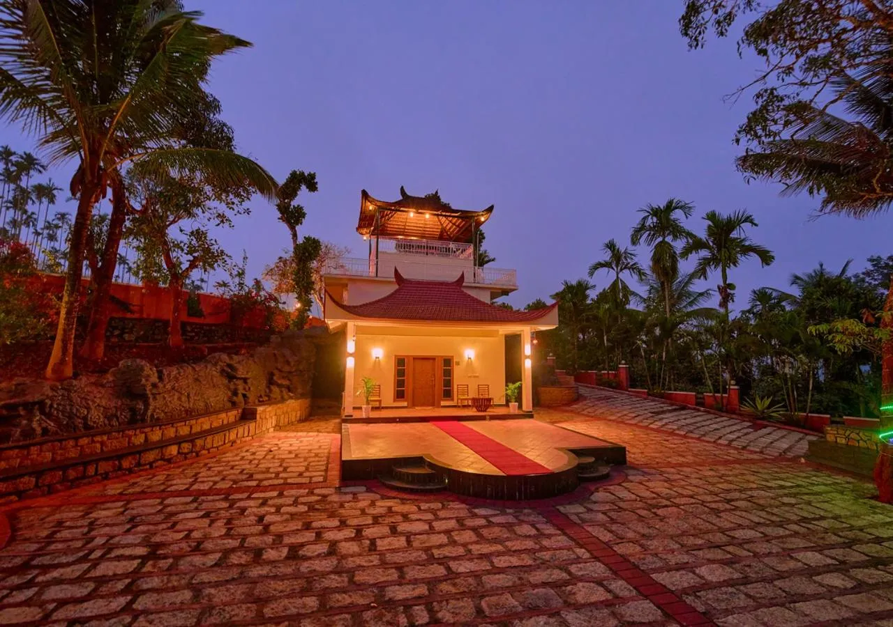 Property building in Ushasree Wayanad Premium Pool Resort by VOYE HOMES