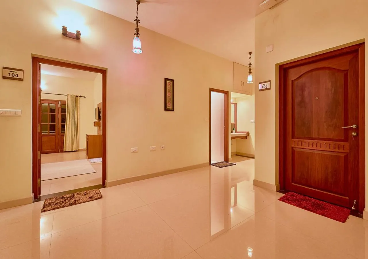 Patio in Ushasree Wayanad Premium Pool Resort by VOYE HOMES