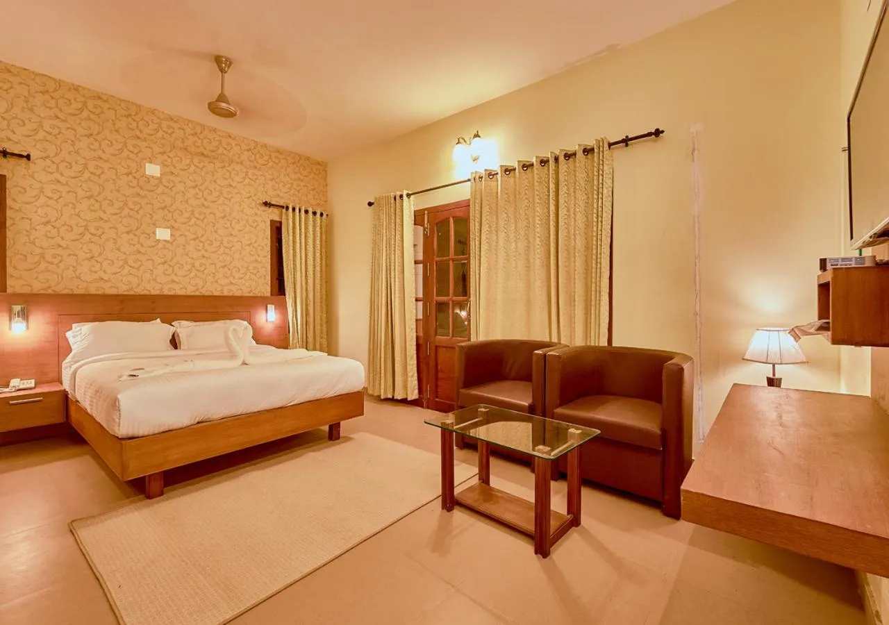 Photo of the whole room, Bed in Ushasree Wayanad Premium Pool Resort by VOYE HOMES