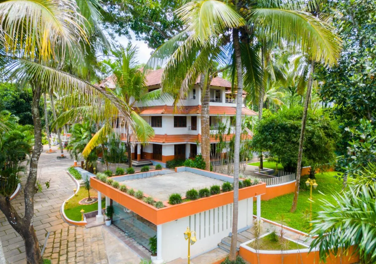 Property building in Ushasree Wayanad Premium Pool Resort by VOYE HOMES