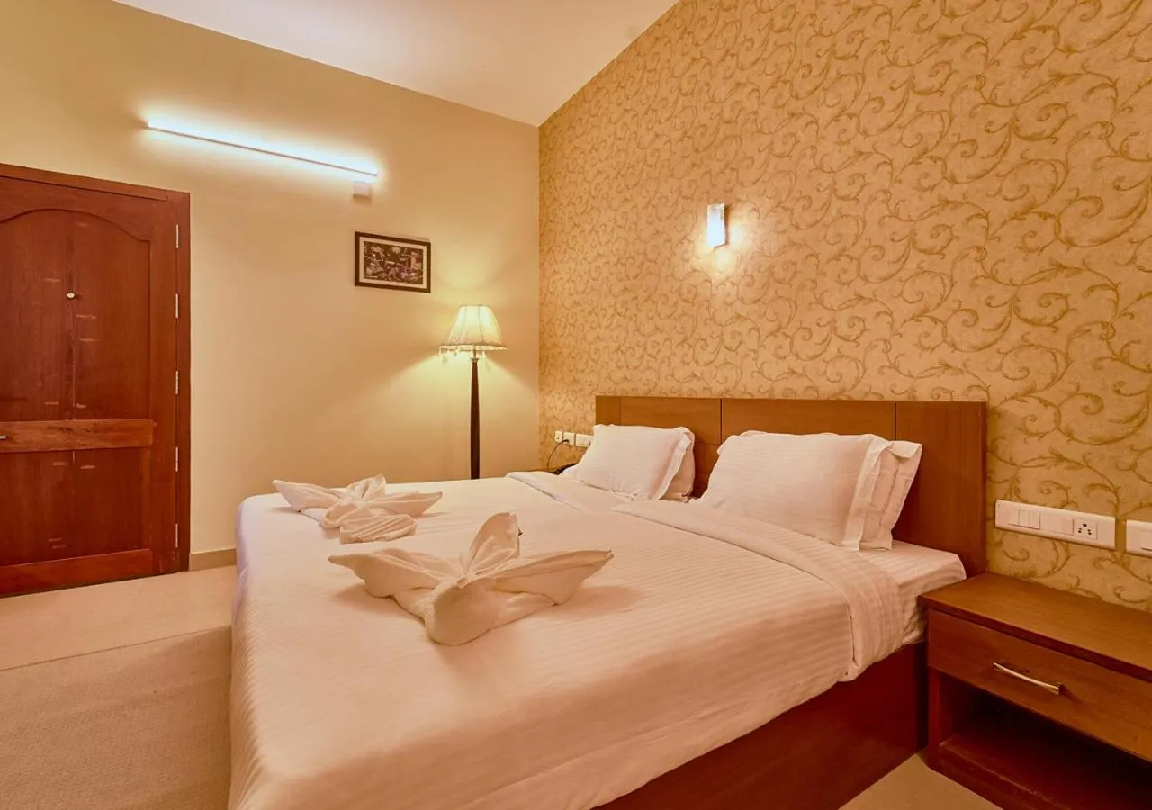 Photo of the whole room, Bed in Ushasree Wayanad Premium Pool Resort by VOYE HOMES