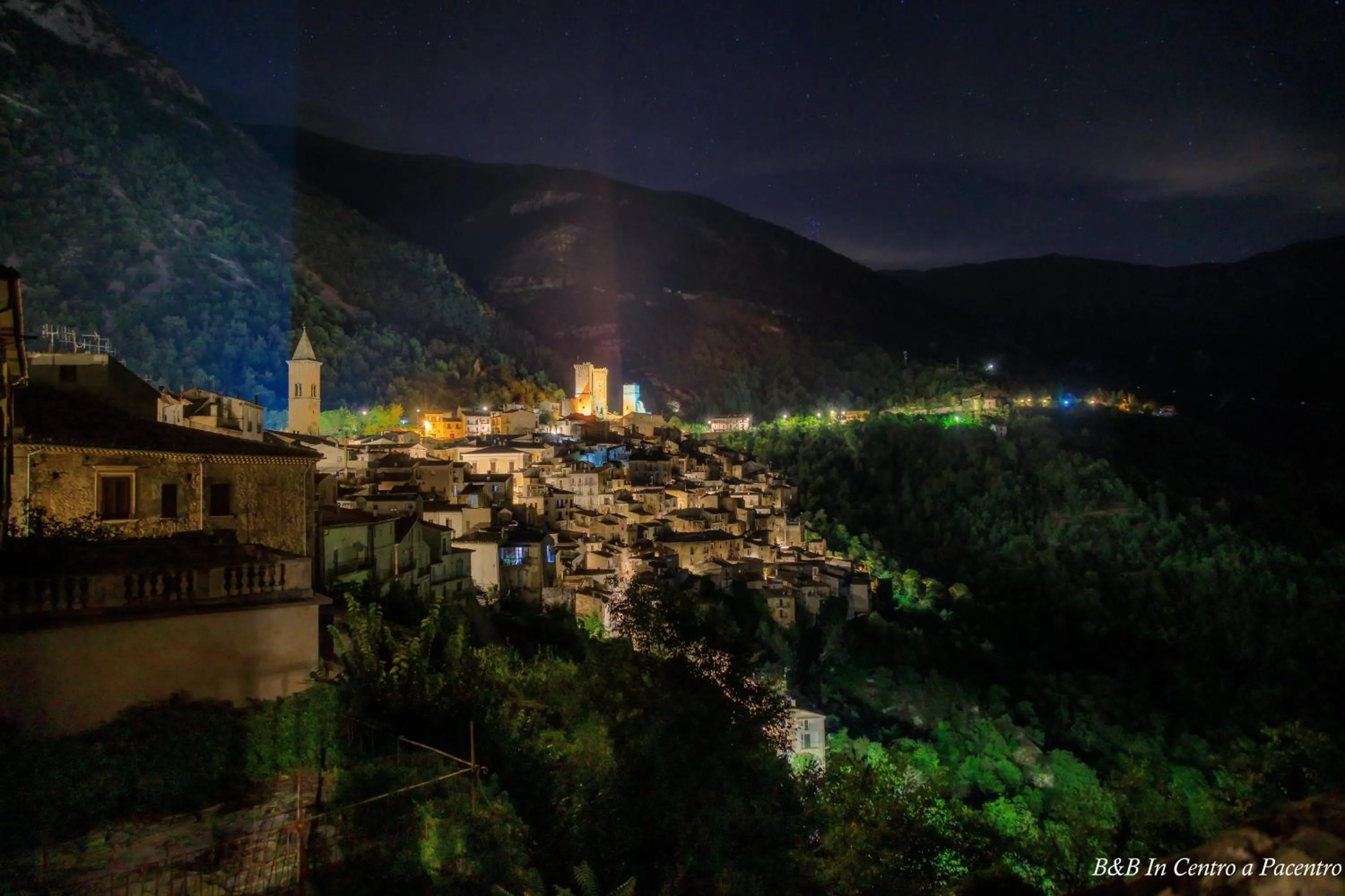 City view in B&B In Centro a Pacentro