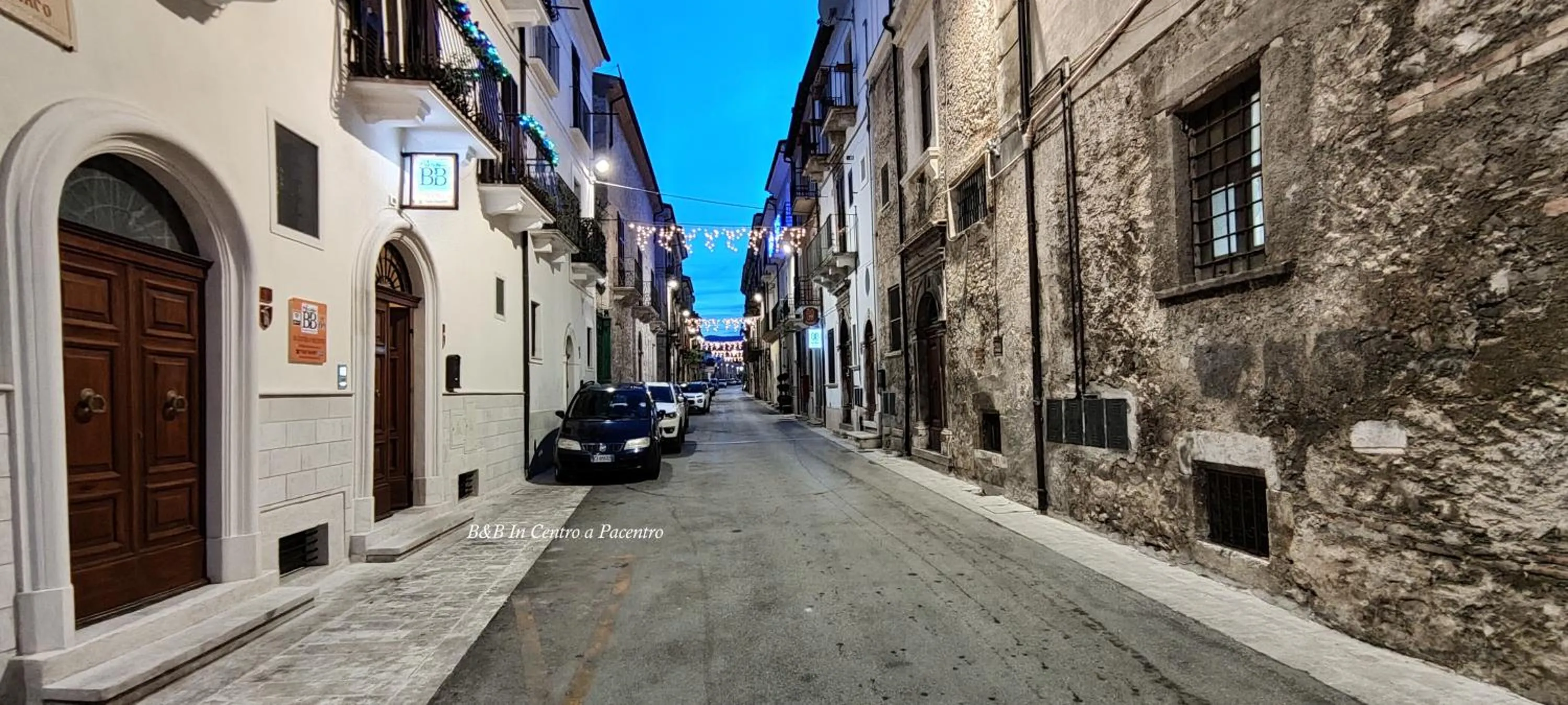 Property building in B&B In Centro a Pacentro