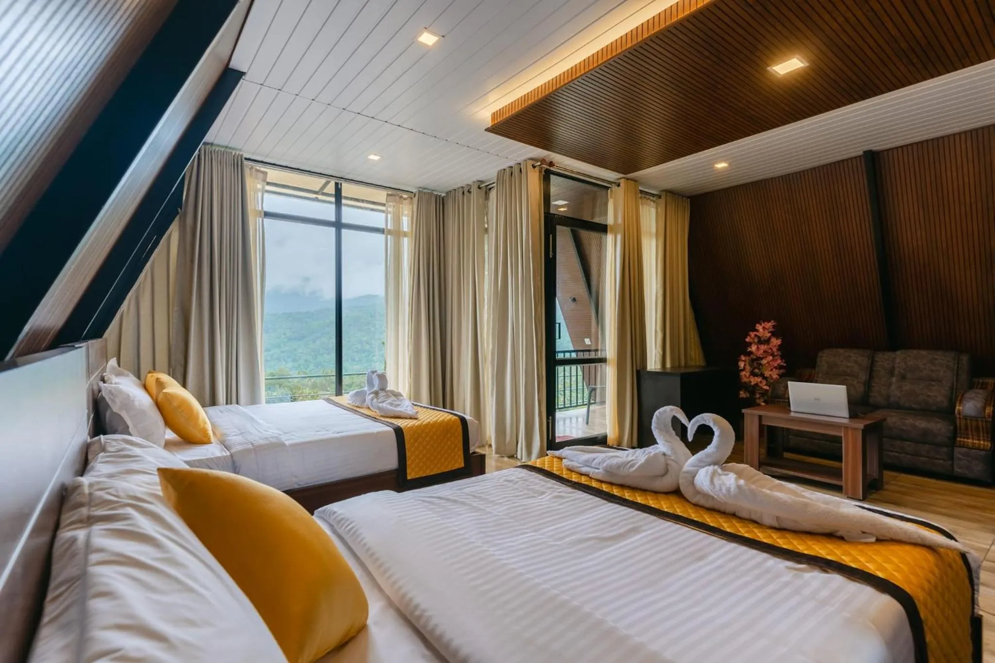 Bed in Swag Vista Resort