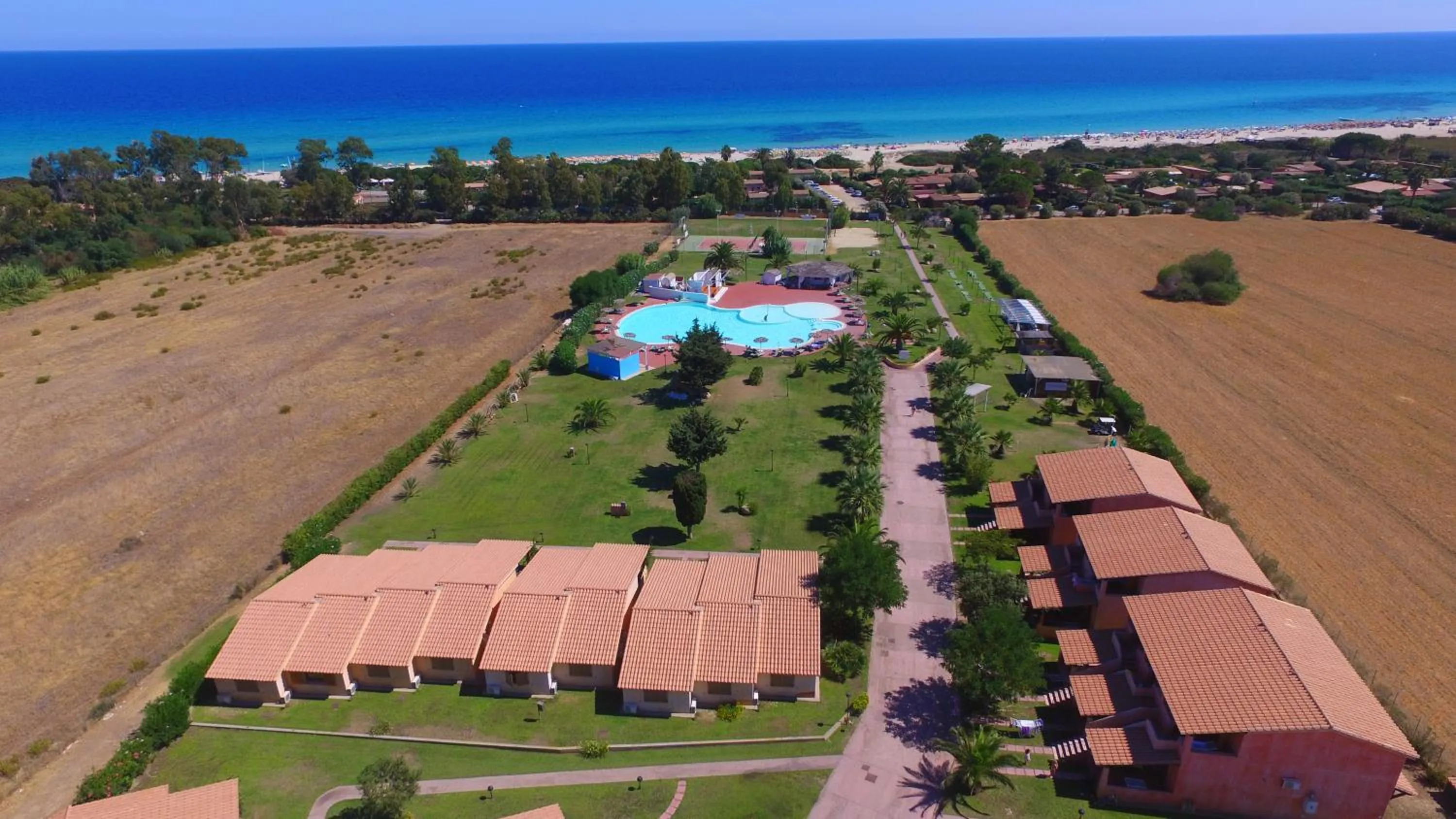 Bird's eye view in Rey beach Club