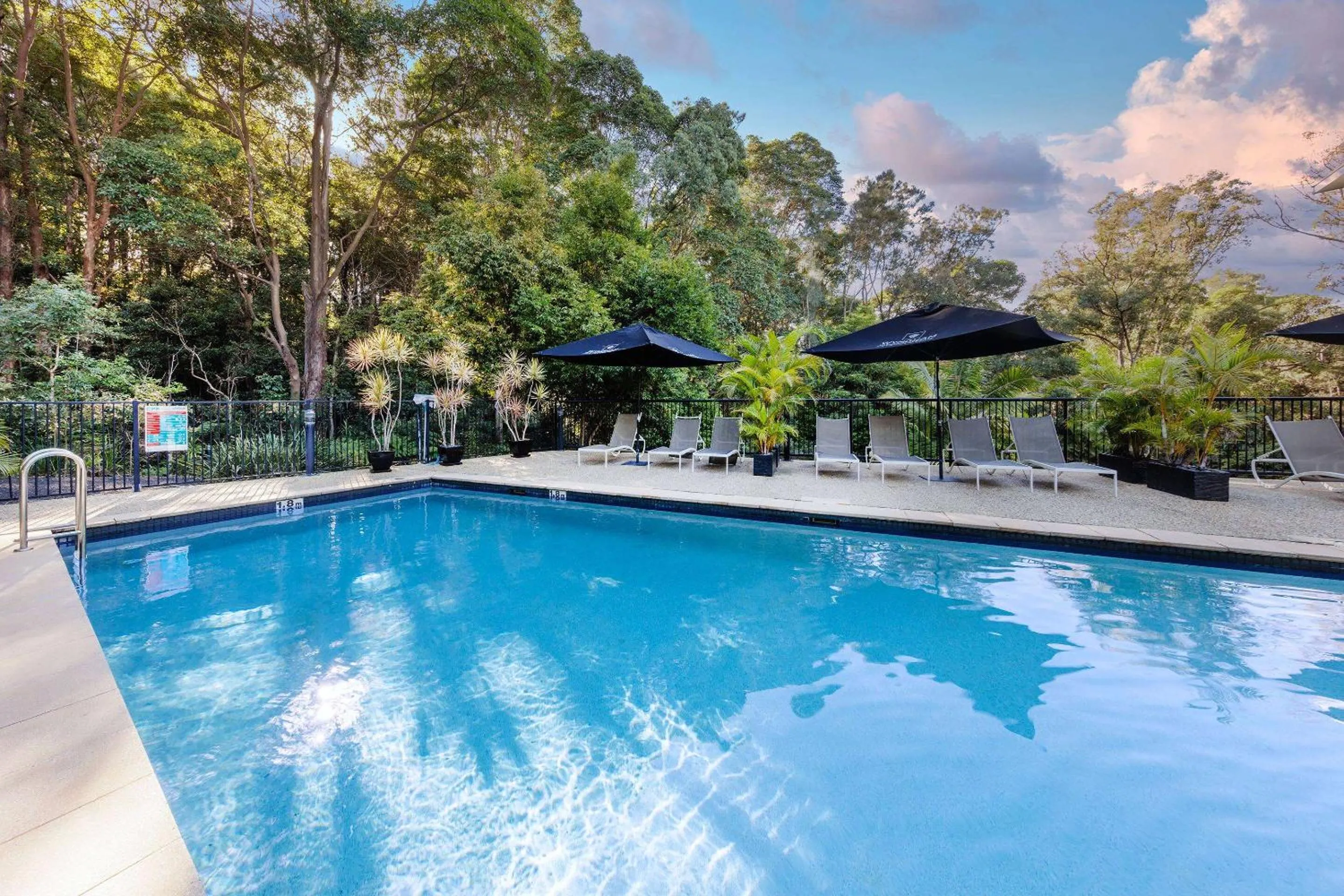 Pool view in Club Wyndham Coffs Harbour, Trademark Collection by Wyndham