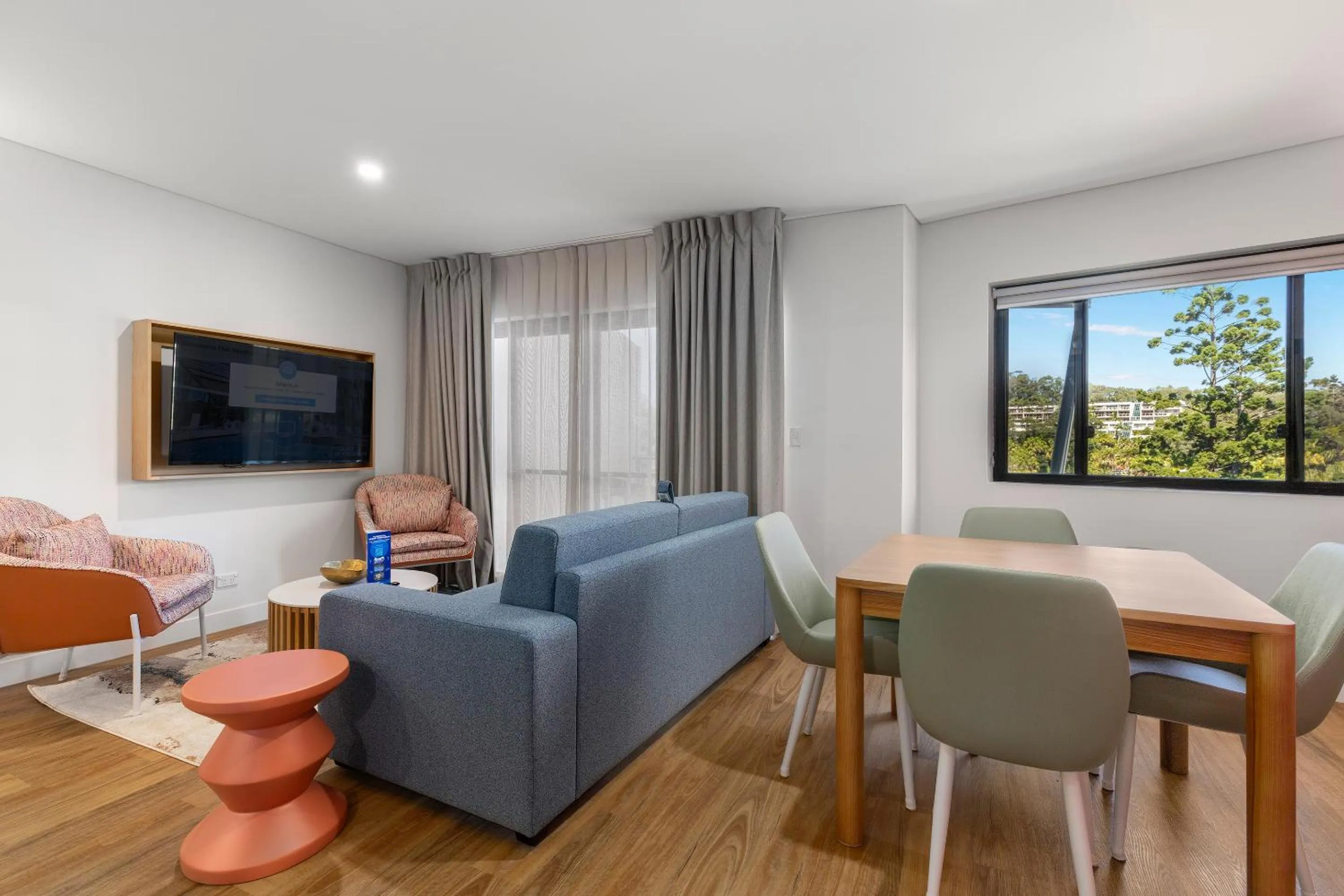 Seating area in Club Wyndham Coffs Harbour, Trademark Collection by Wyndham