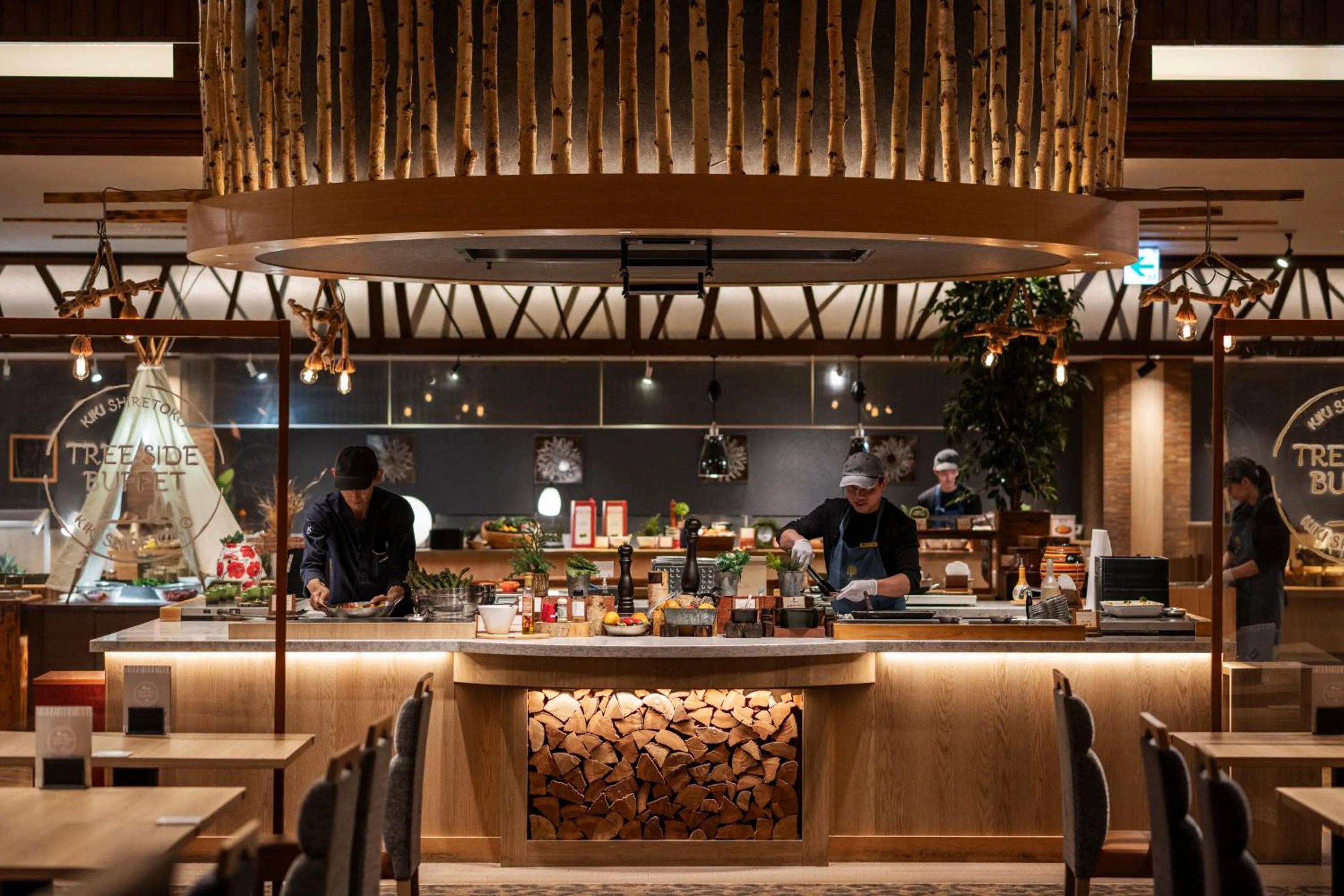 Restaurant/places to eat in Kiki Shiretoko Natural Resort