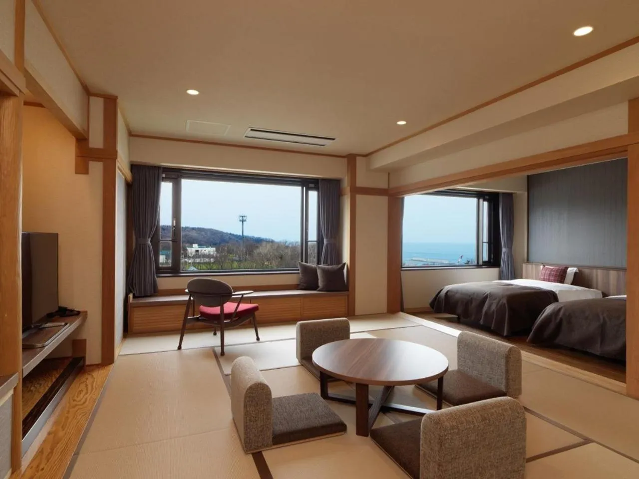 Photo of the whole room, Bed in Kiki Shiretoko Natural Resort