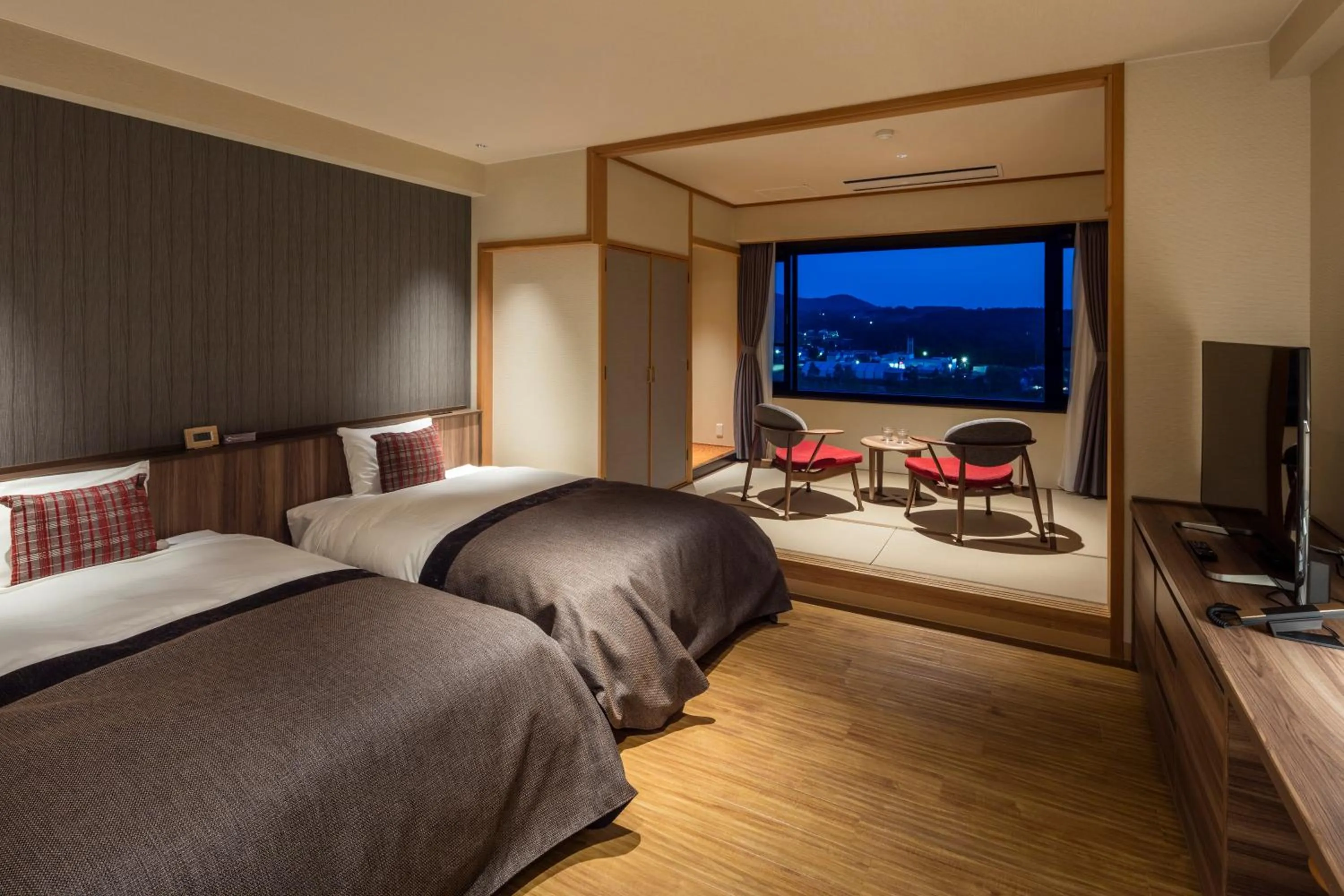 Photo of the whole room, Bed in Kiki Shiretoko Natural Resort
