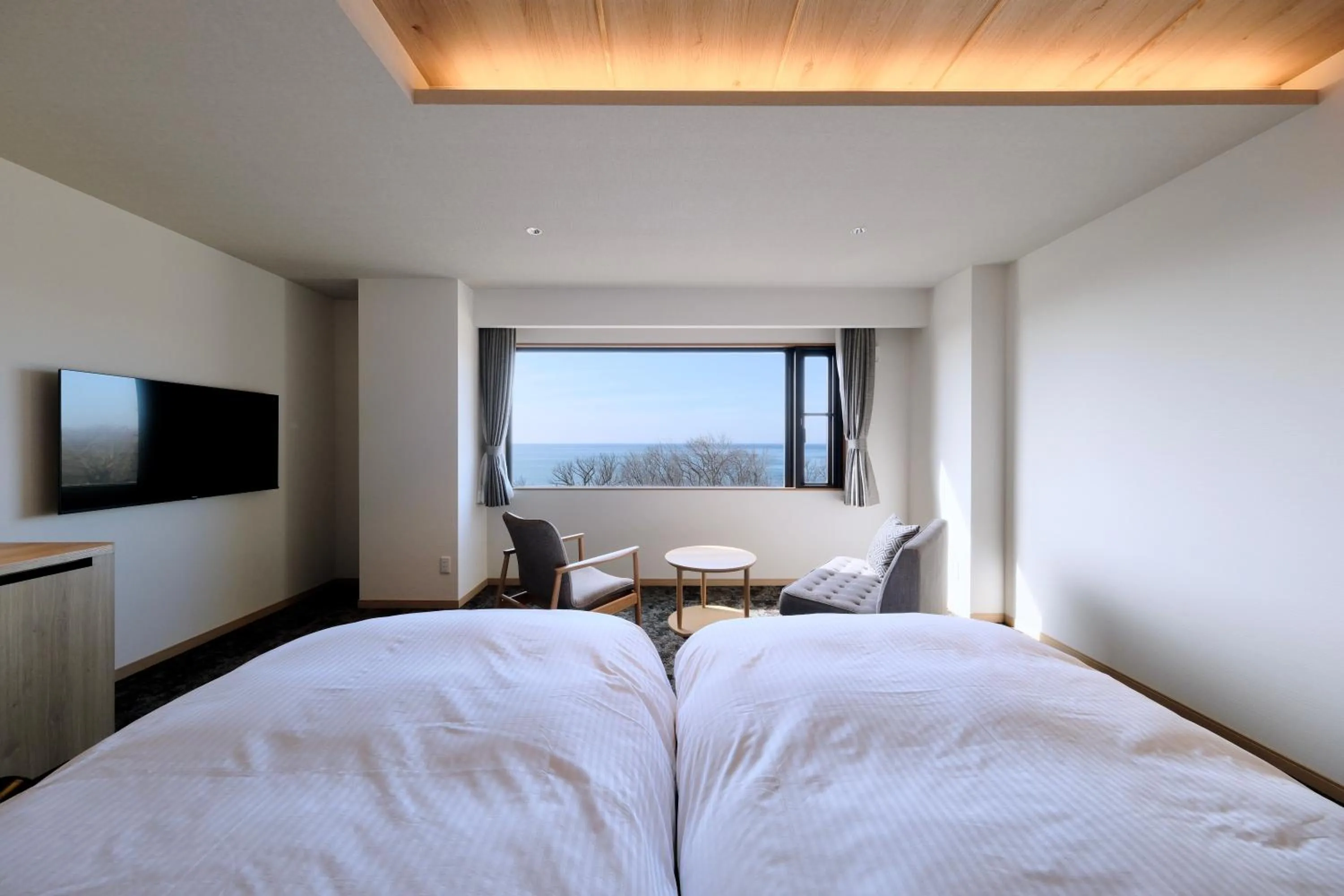 Bed in Kiki Shiretoko Natural Resort