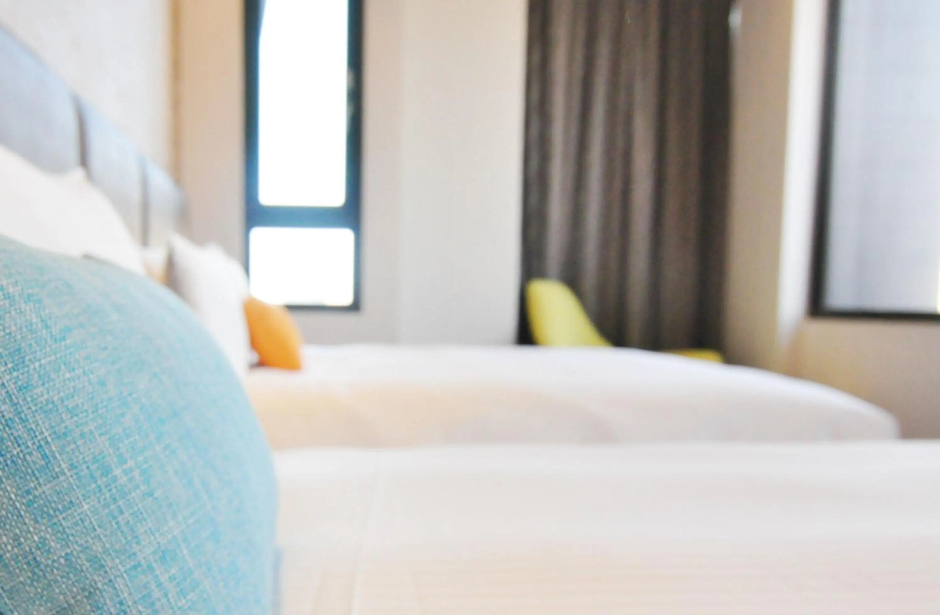 Decorative detail, Bed in Treeart Hotel