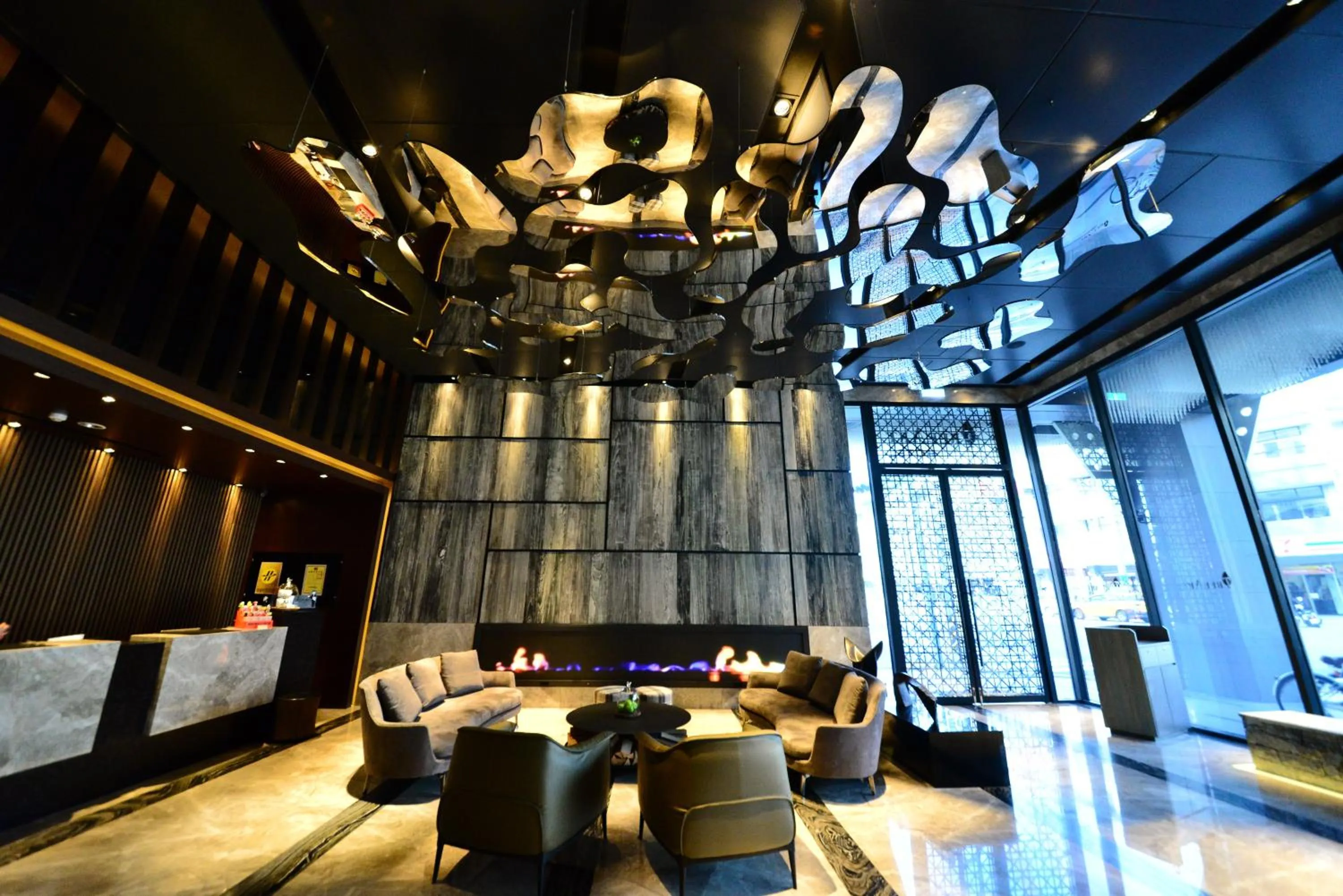 Lobby or reception in Treeart Hotel