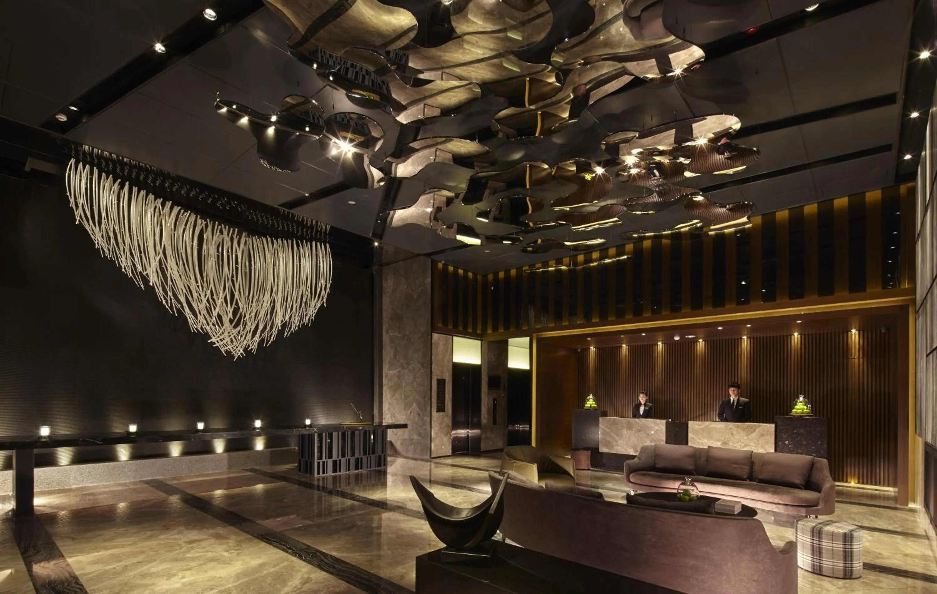 Lobby or reception in Treeart Hotel