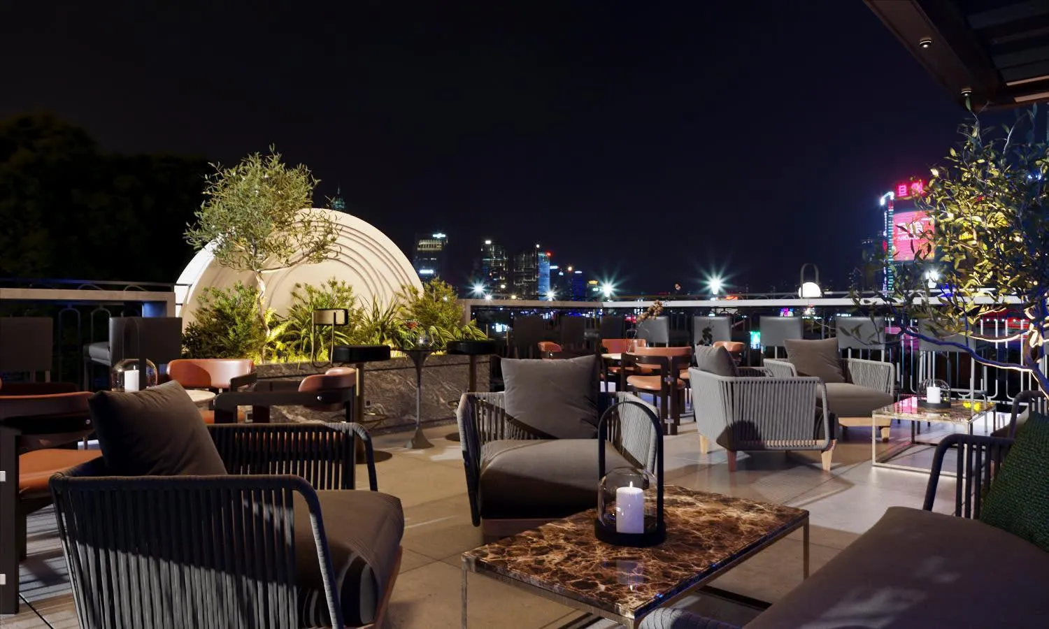 Lounge or bar in Sunline Central Hotel