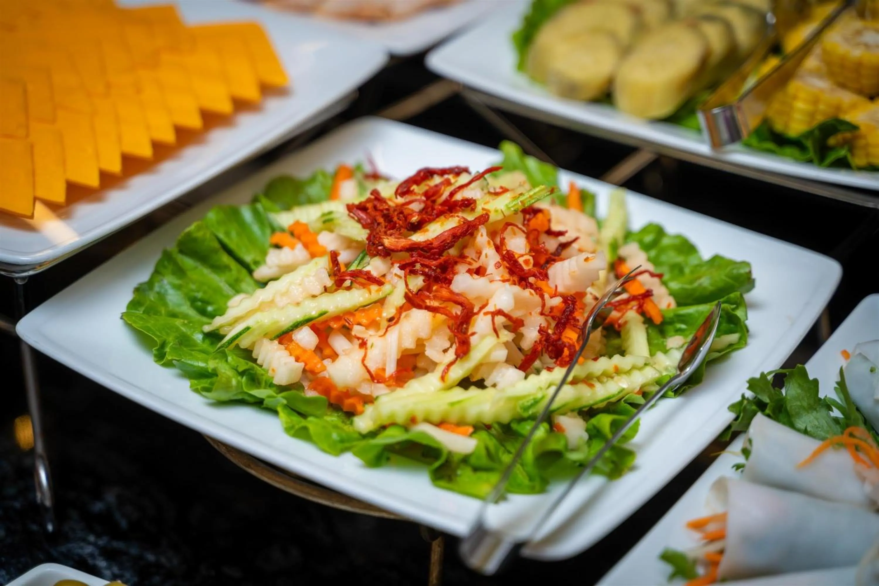 Buffet breakfast in Sunline Central Hotel