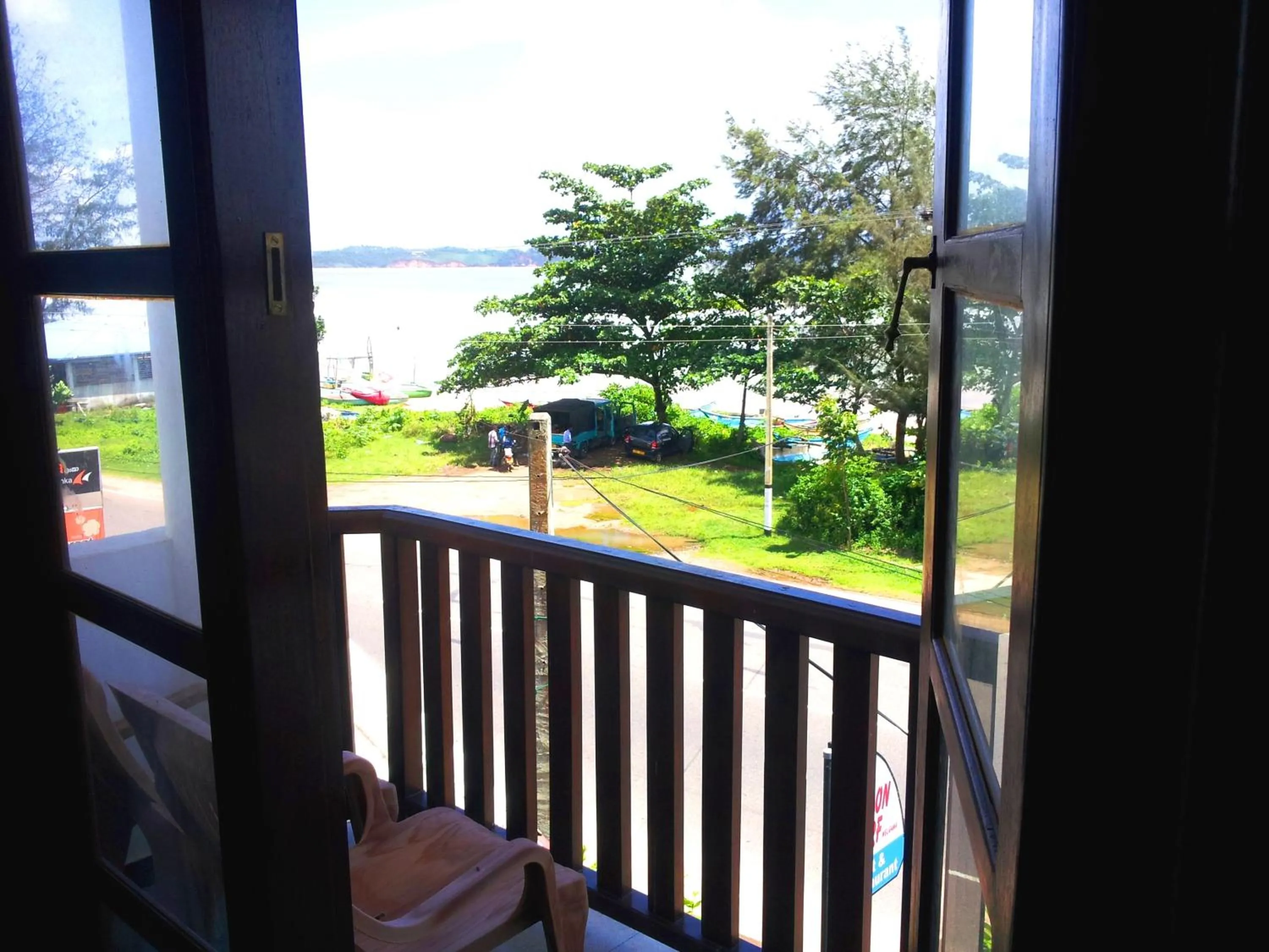 Sea view in Ceylon Surf Guest and Restaurant