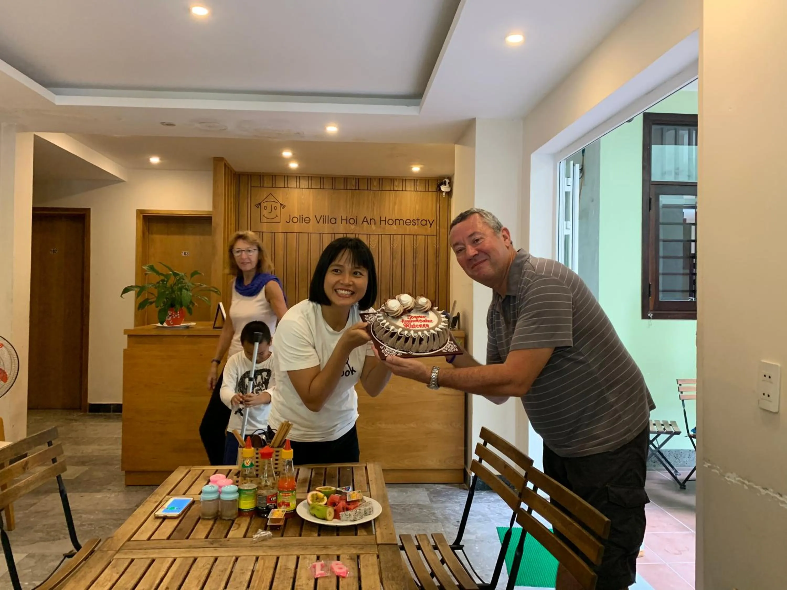 Continental breakfast in Jolie Villa Hoi An