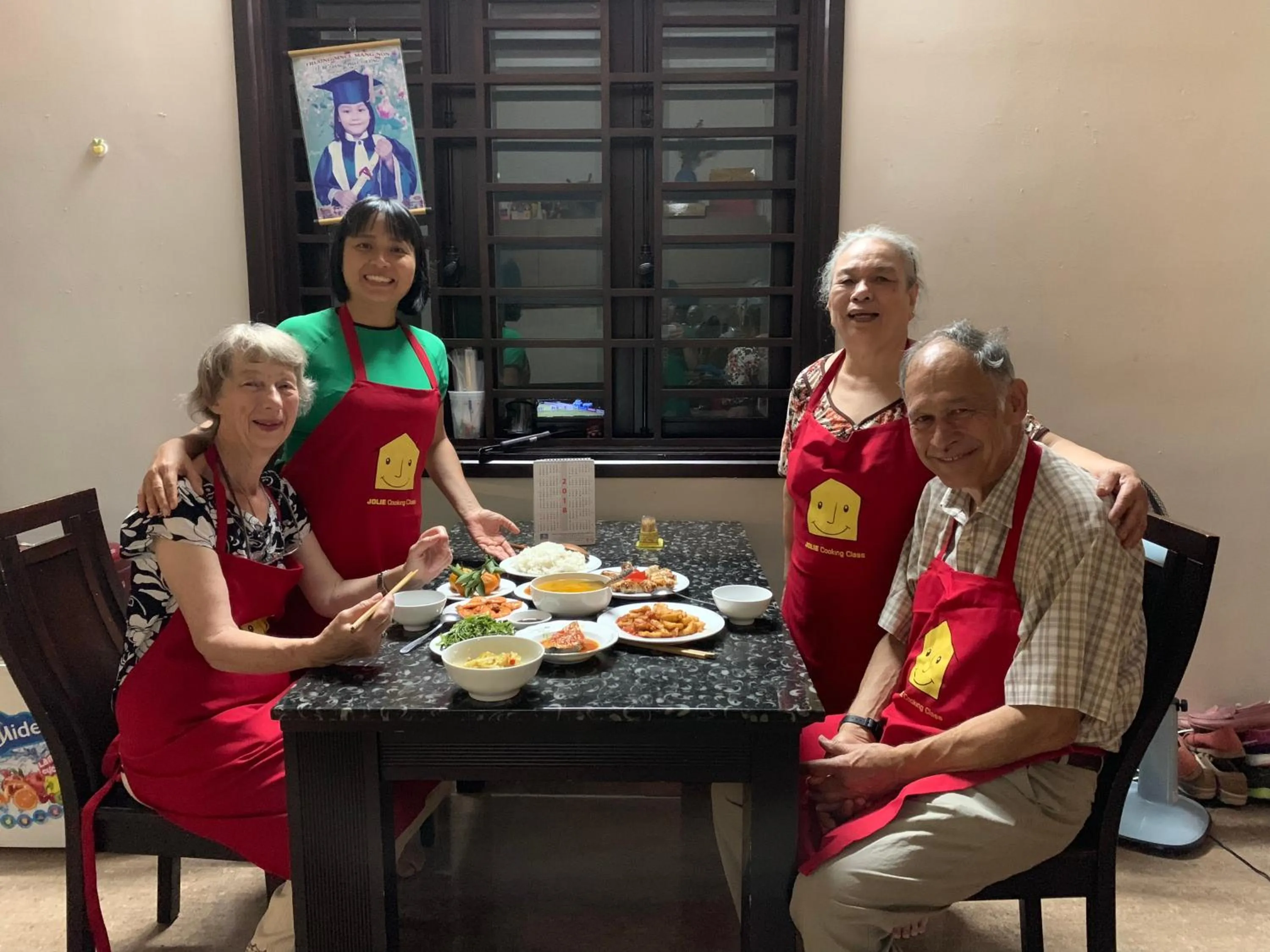 Dinner in Jolie Villa Hoi An