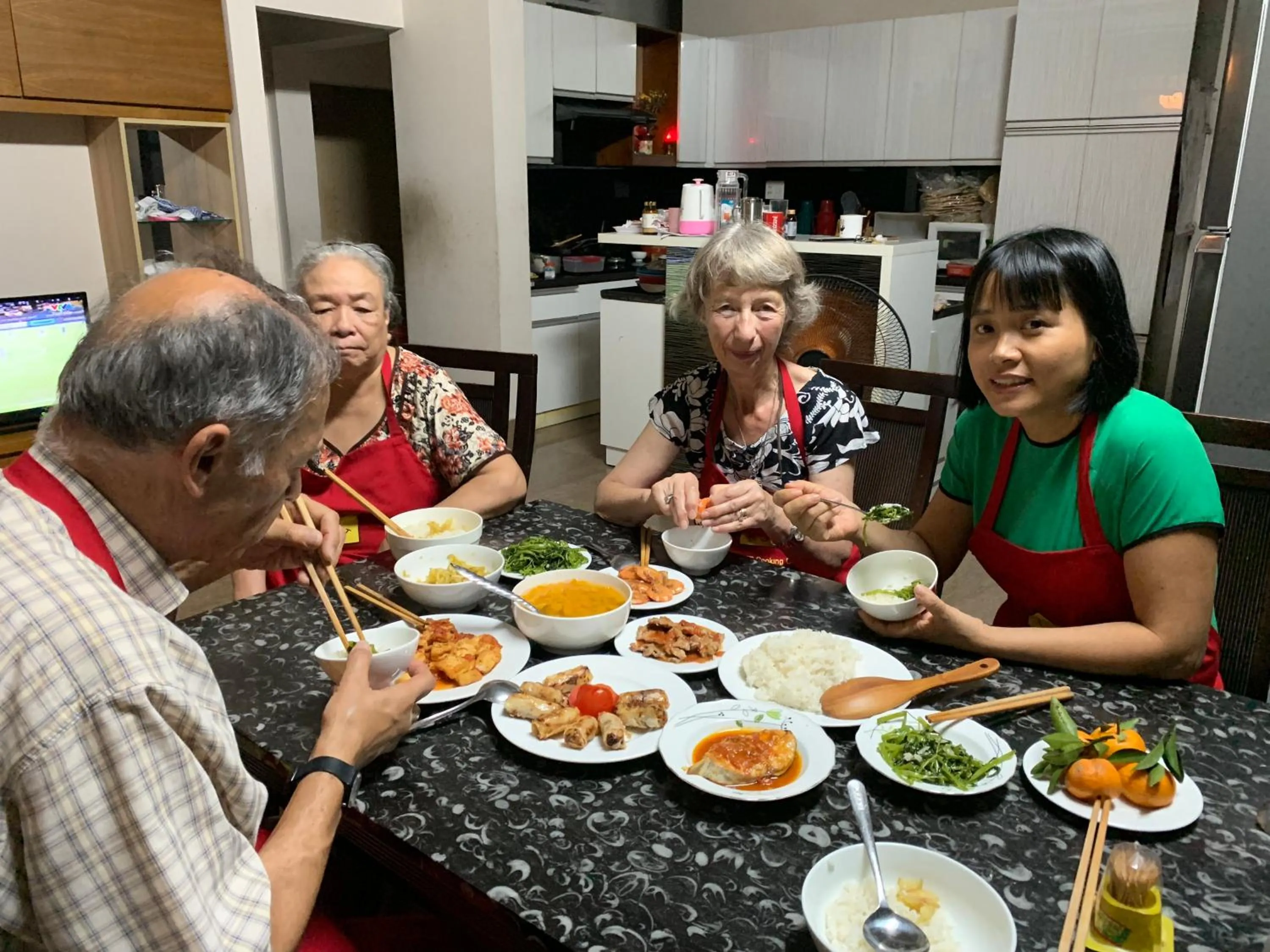 Dinner in Jolie Villa Hoi An
