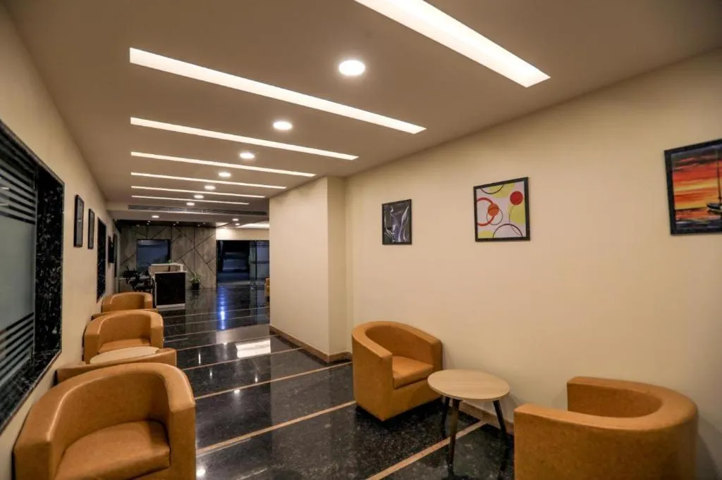 Lobby or reception in PP Residency