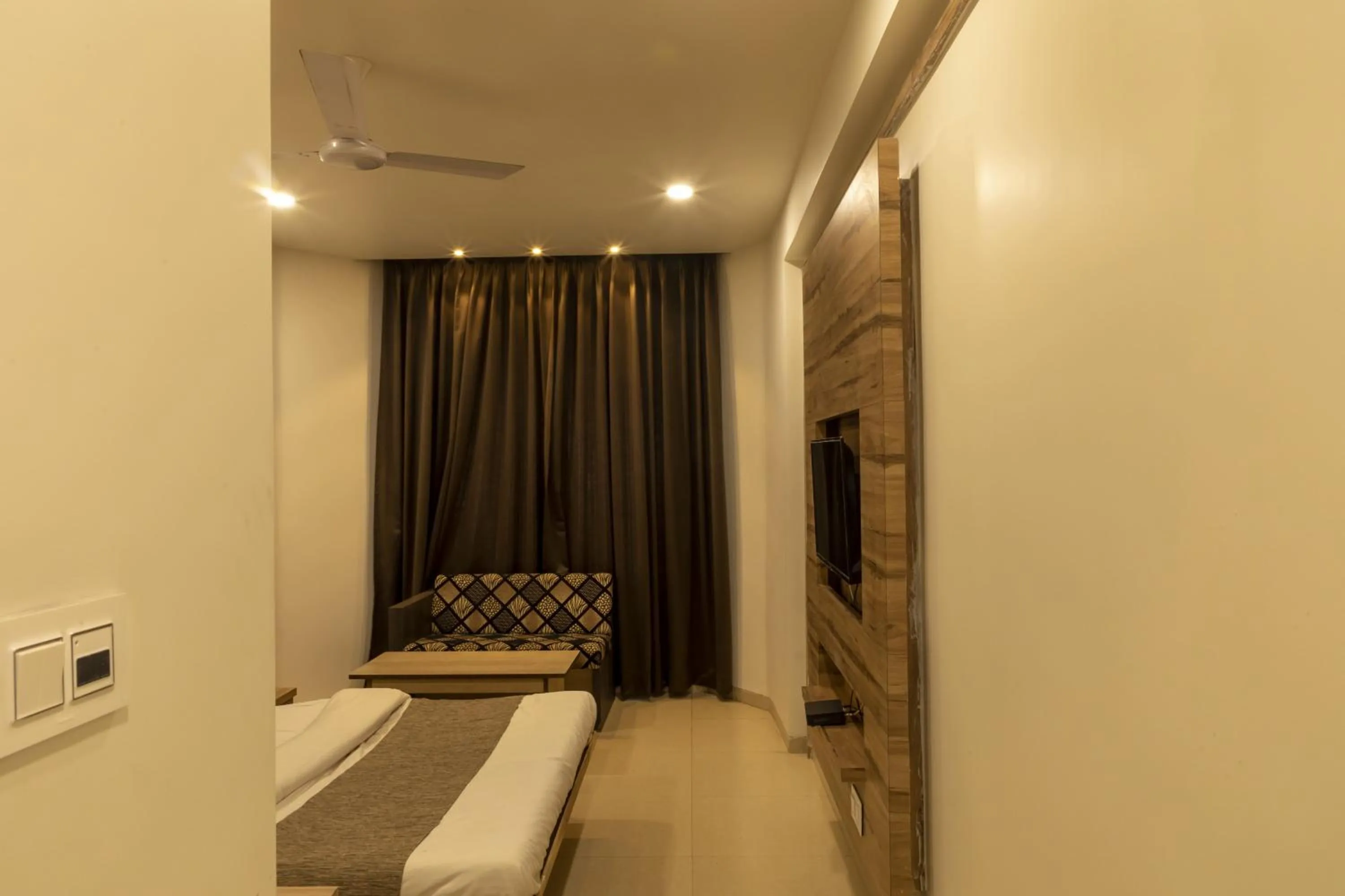 Bed in Adarsh Palace Hotel Near Bhopal Railway Station and Nadra Bus Stand Bhopal