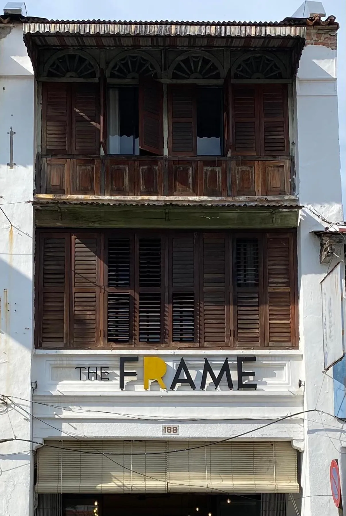 Facade/entrance in The Frame Guesthouse