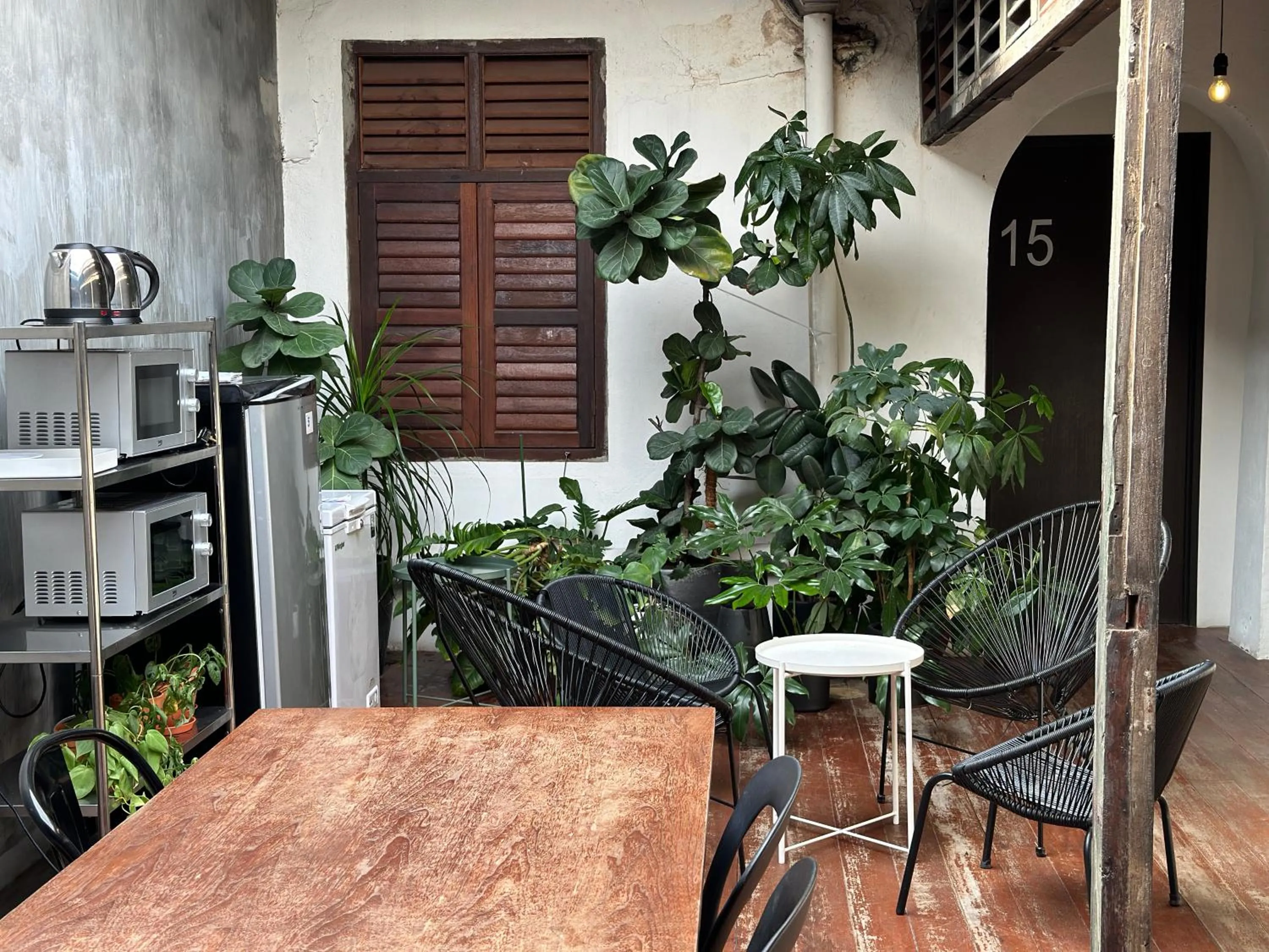 Property building in The Frame Guesthouse