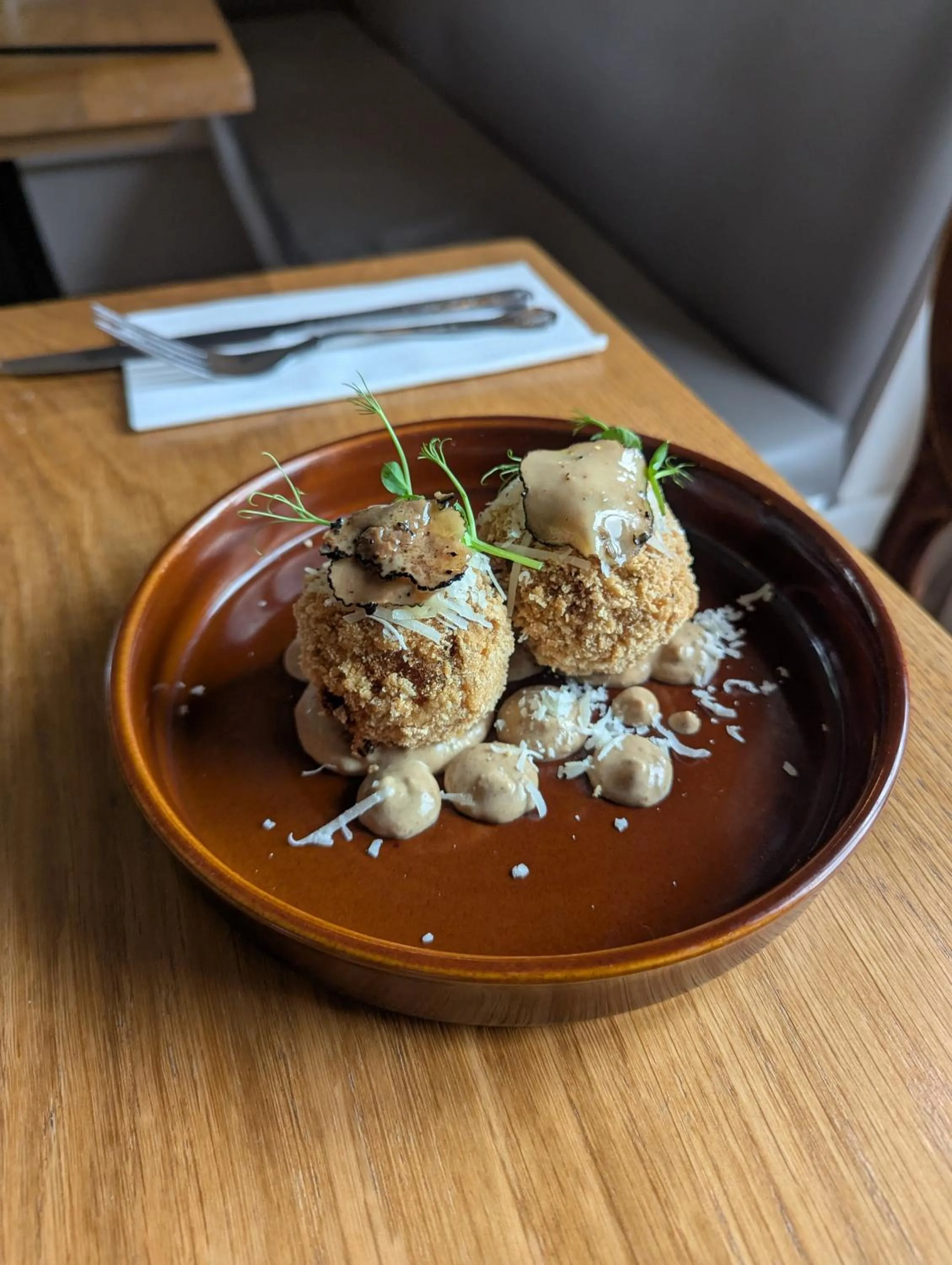 Food in The Duke Hotel