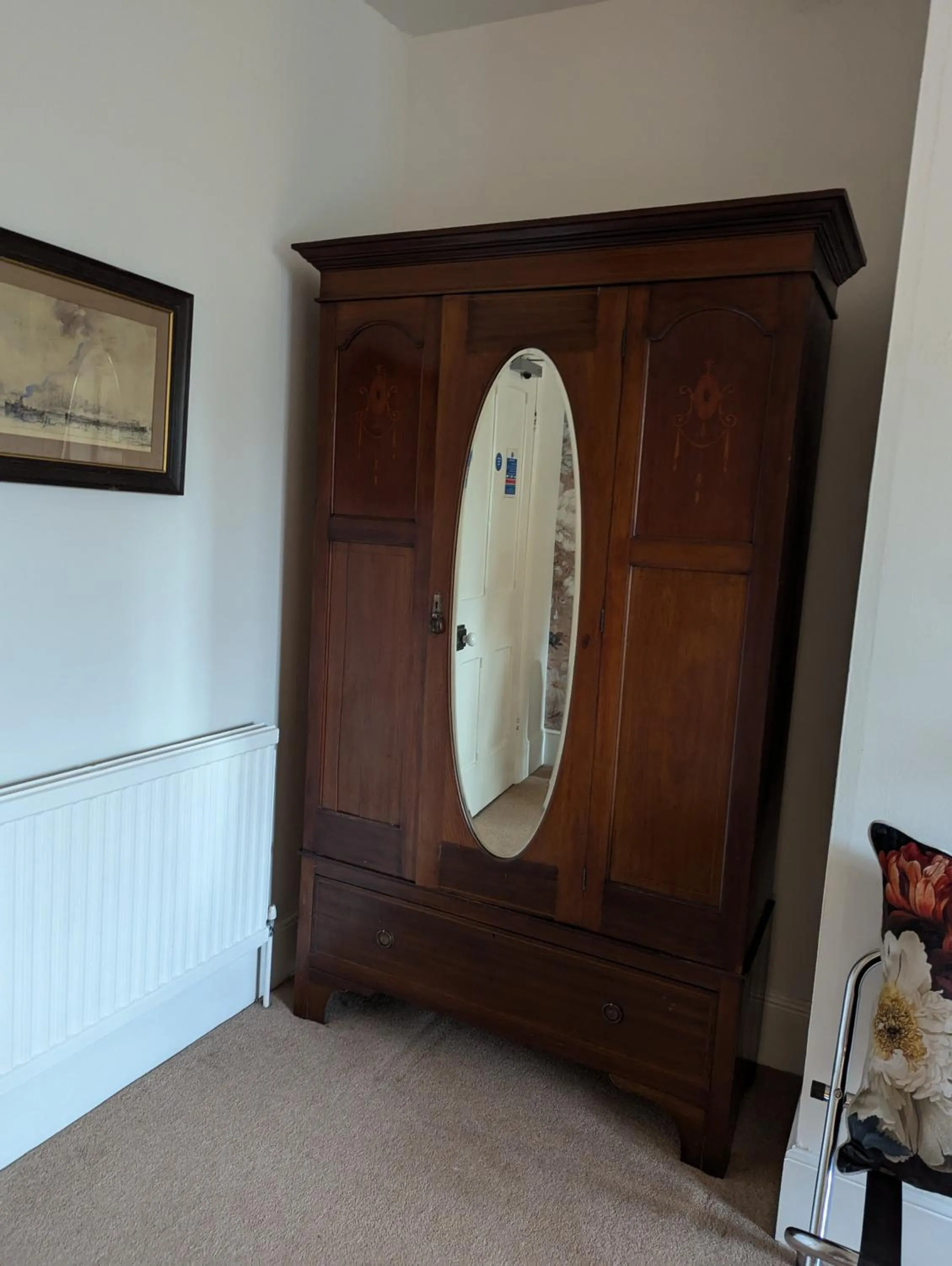 wardrobe in The Duke Hotel