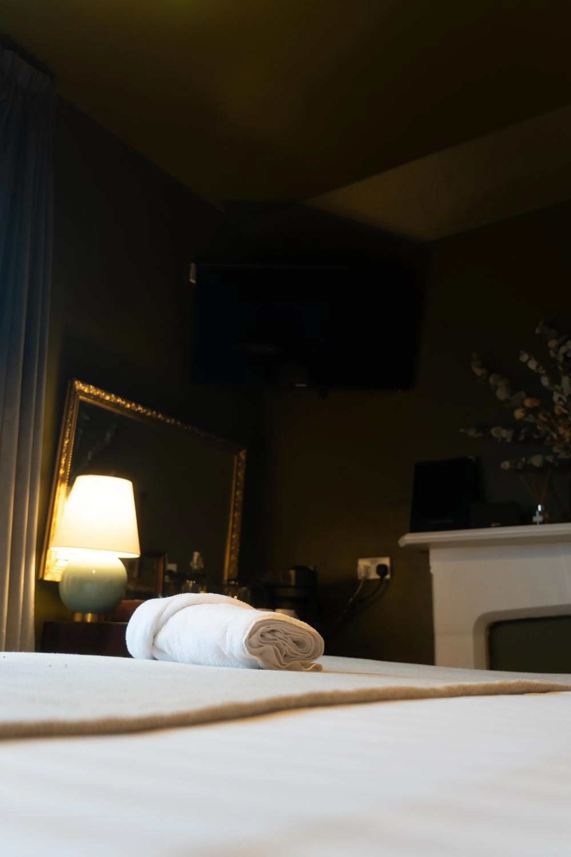 Decorative detail, Bed in The Duke Hotel