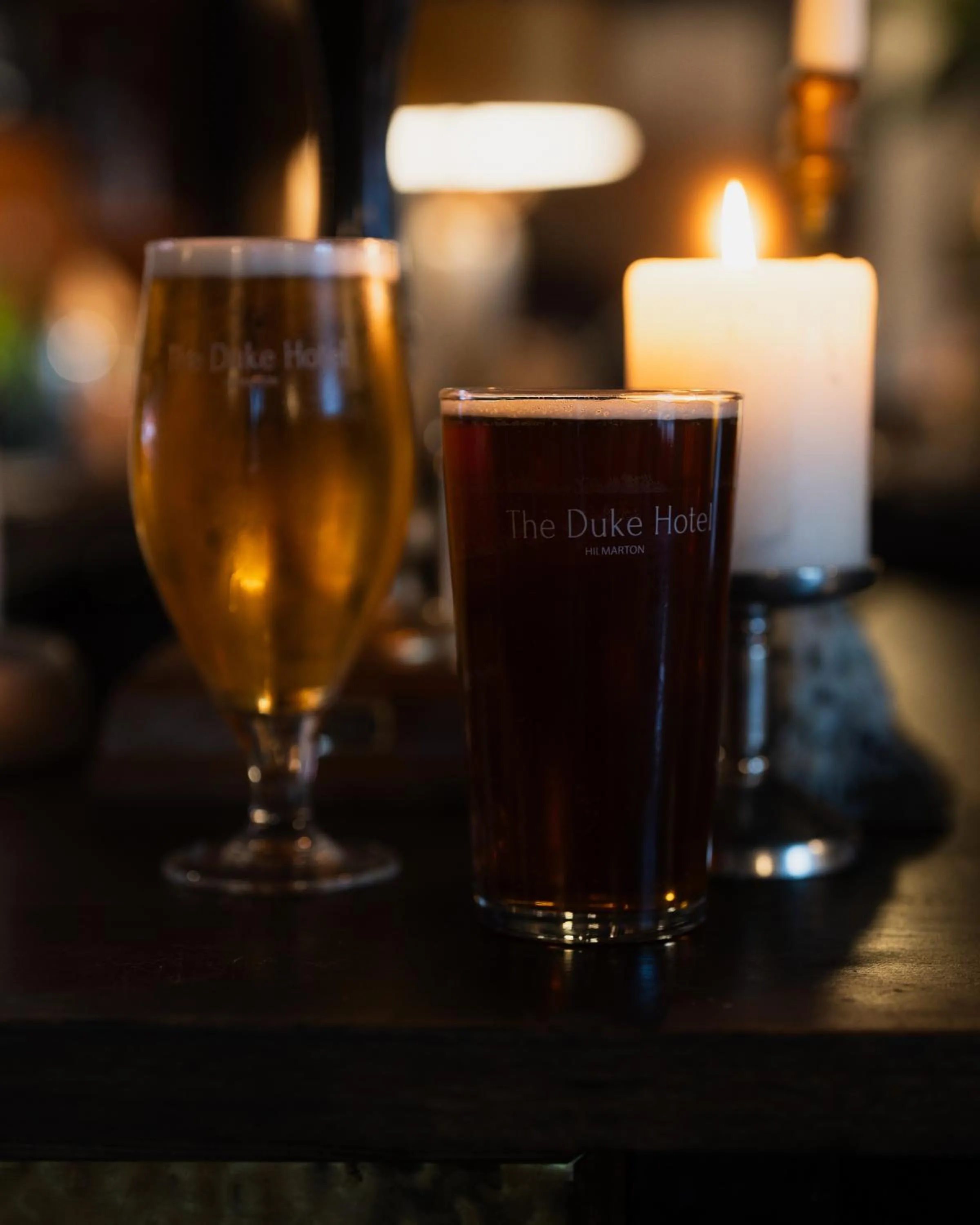 Alcoholic drinks in The Duke Hotel