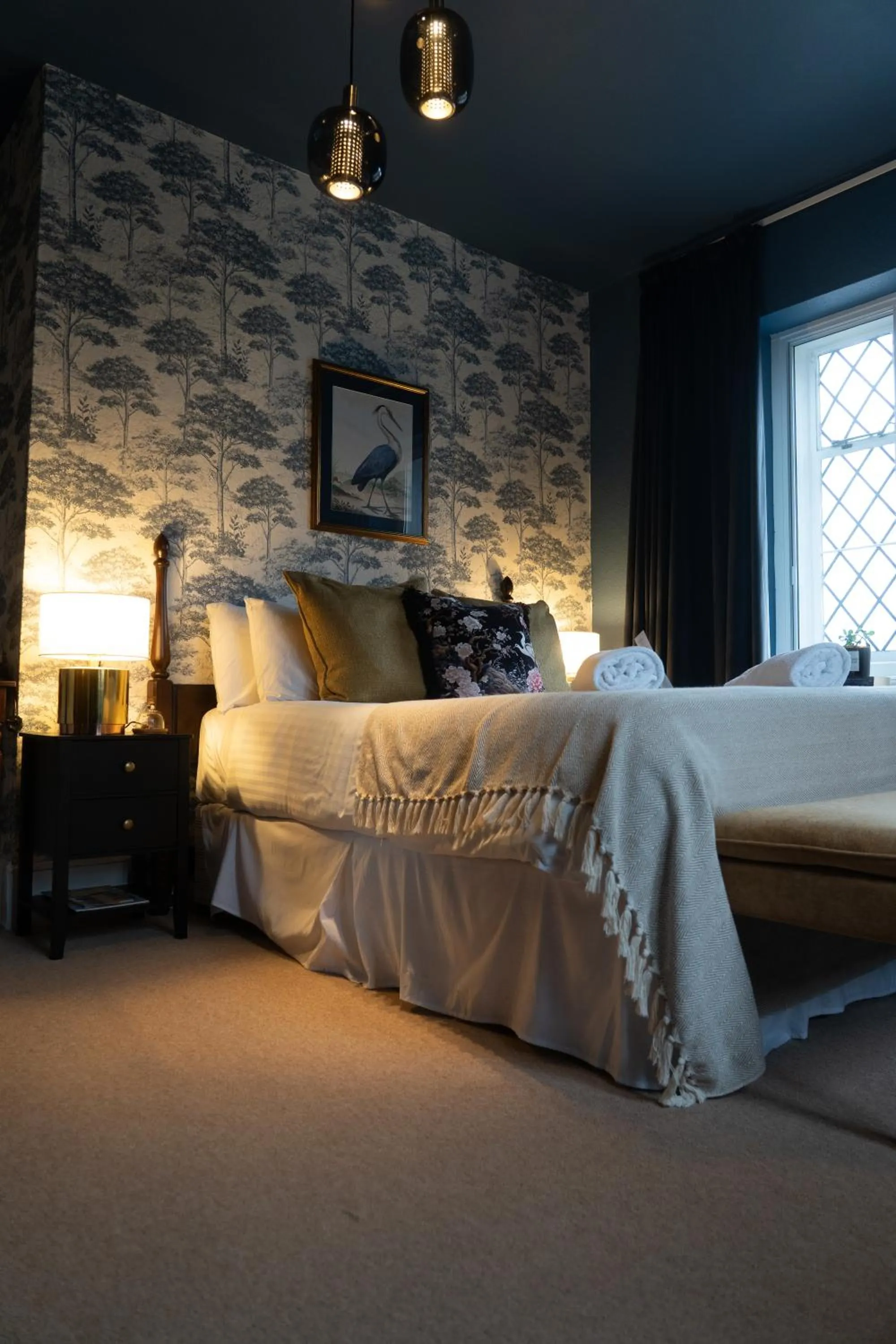 Bed in The Duke Hotel