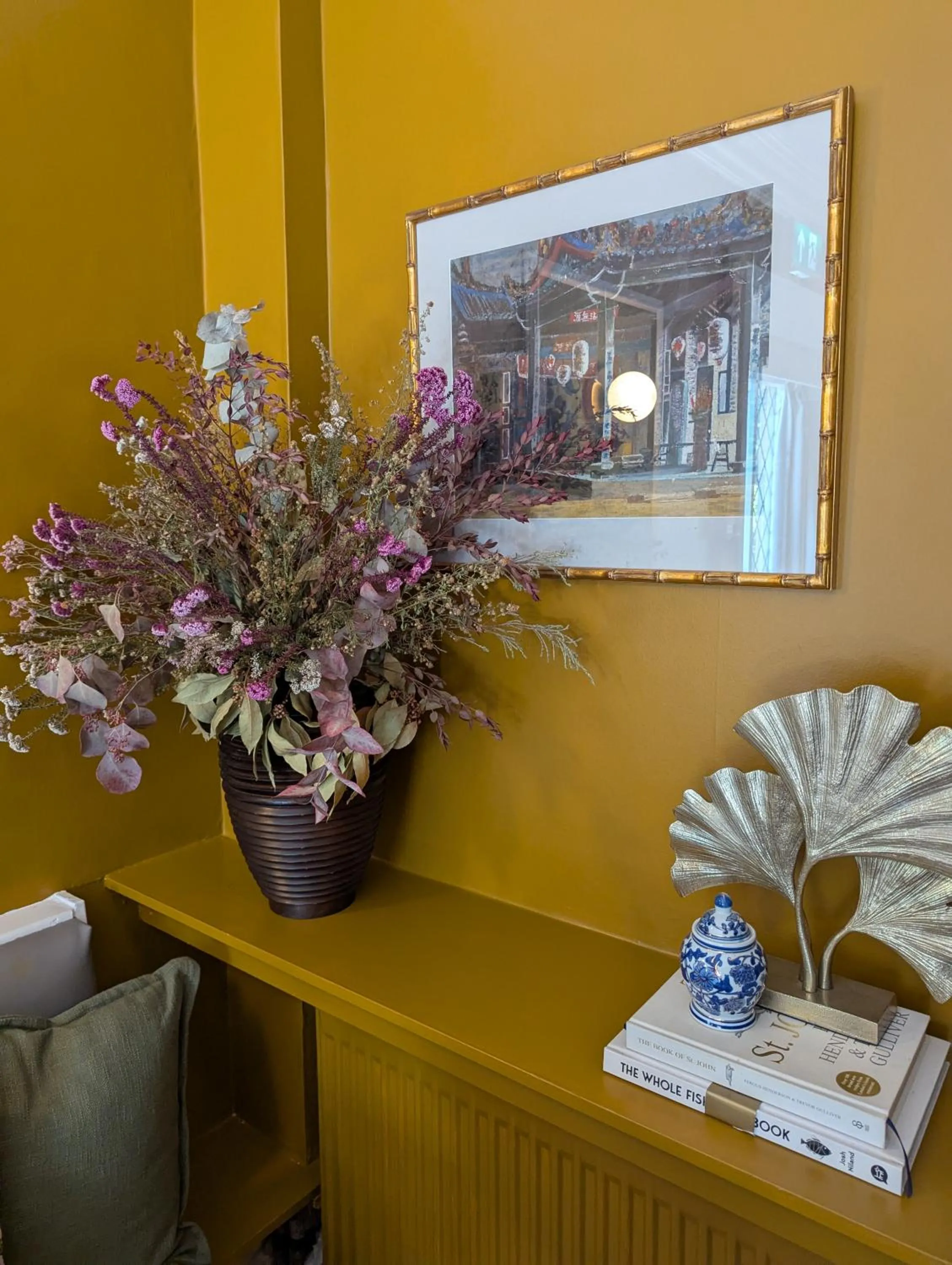 Decorative detail in The Duke Hotel
