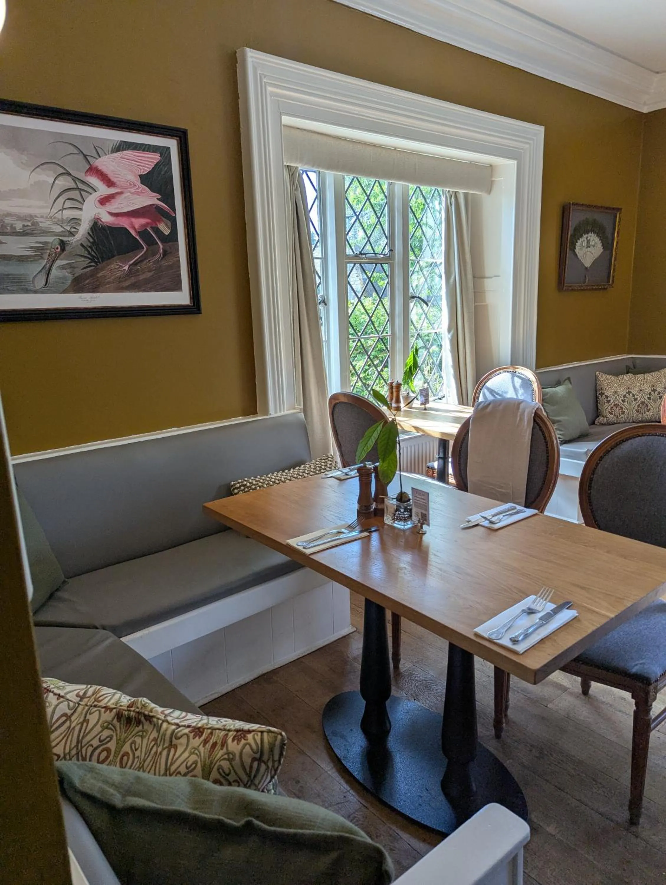 Dining area in The Duke Hotel