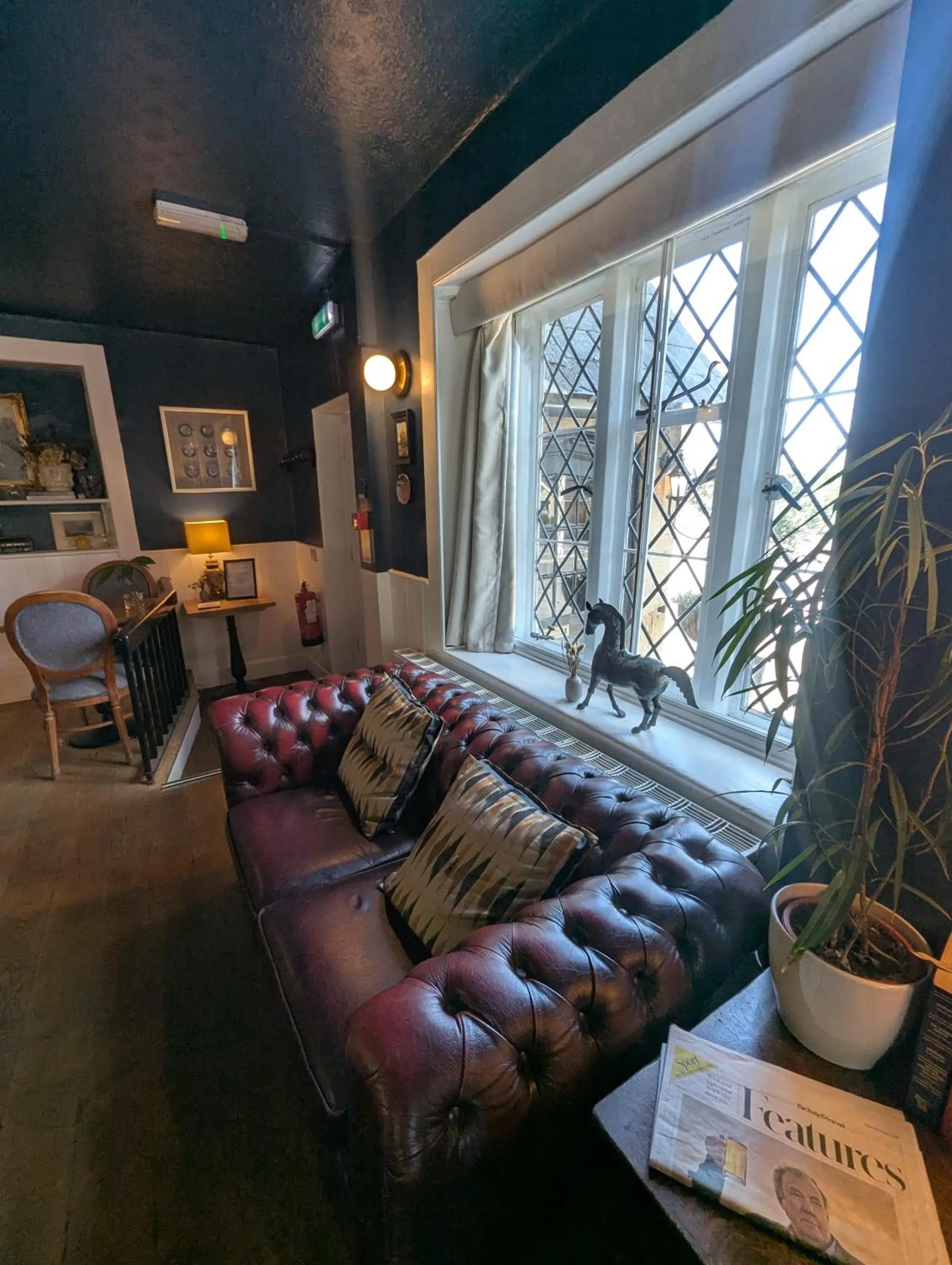 Living room in The Duke Hotel