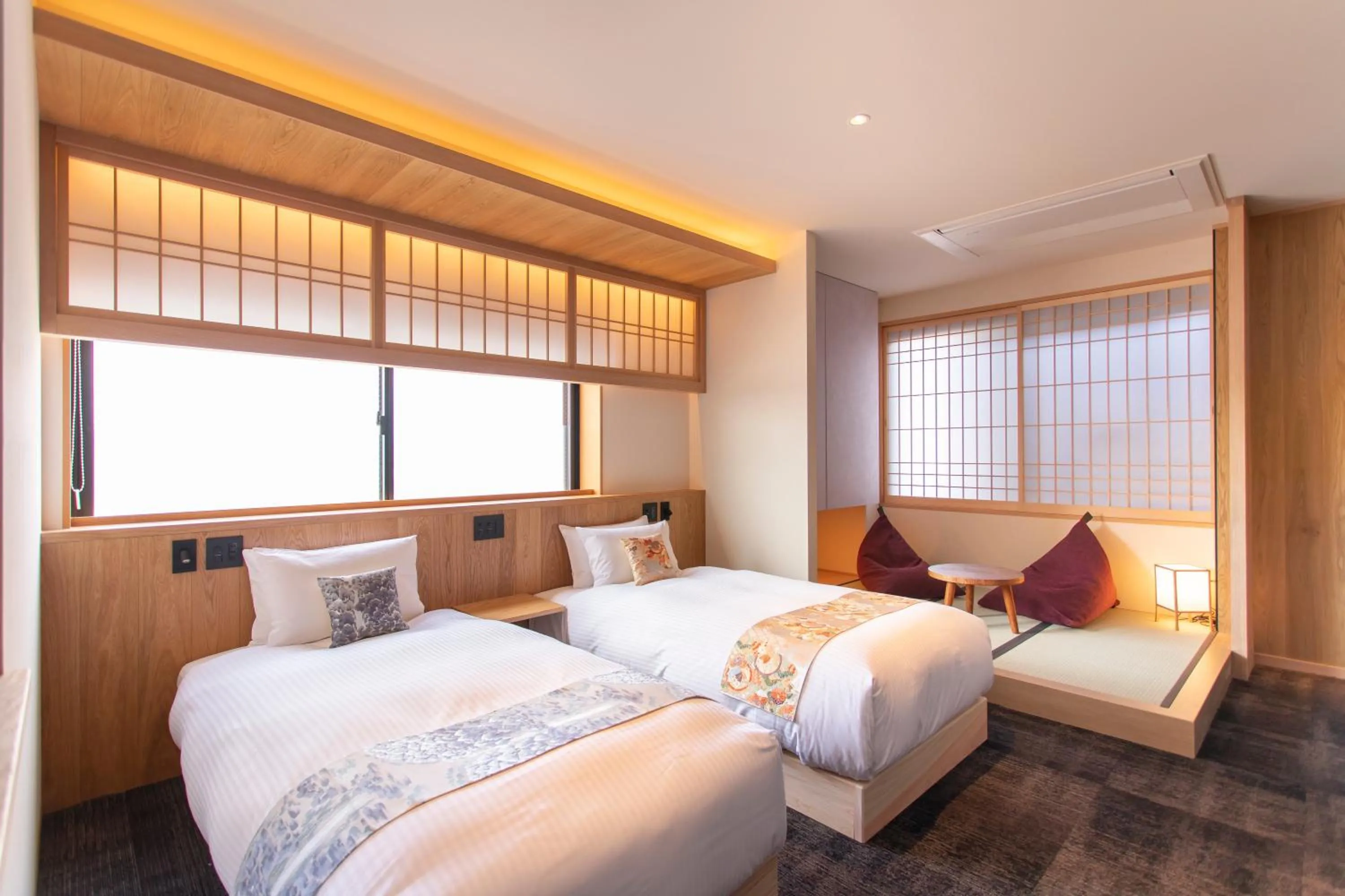 Bed in Hotel Ethnography Kiyomizu Gojo