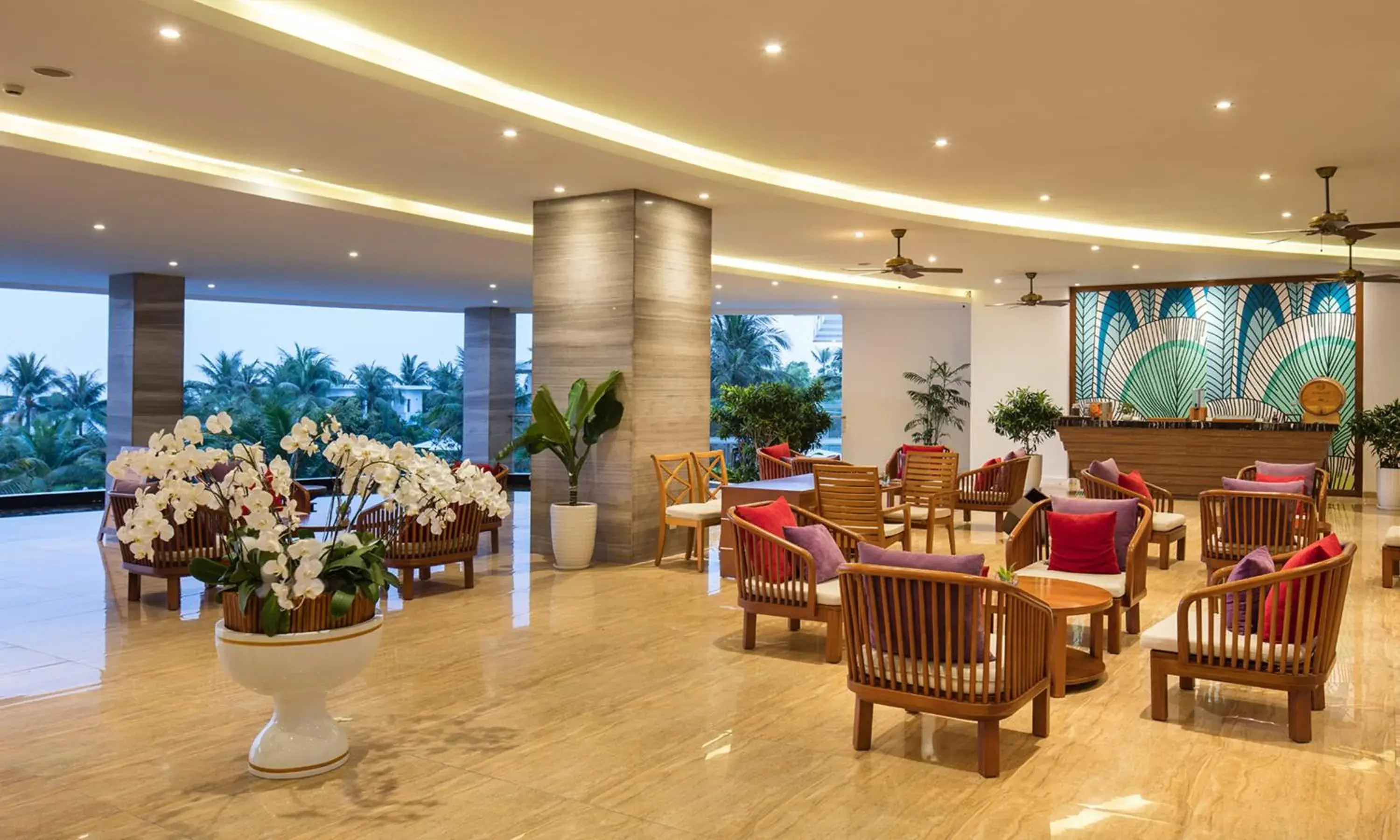 Lobby or reception in Cam Ranh Riviera Beach Resort & Spa Lobby or reception in Cam Ranh Riviera Beach Resort & Spa