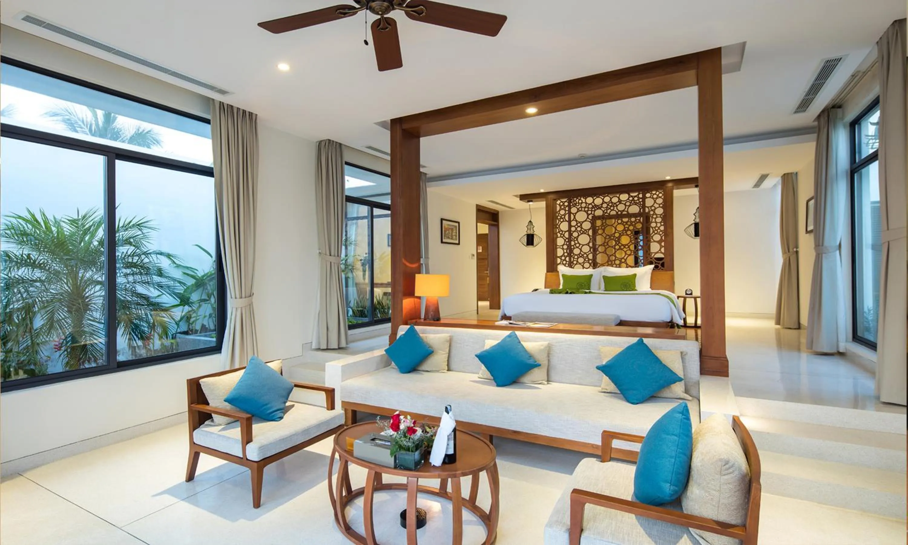Seating area in Cam Ranh Riviera Beach Resort & Spa
