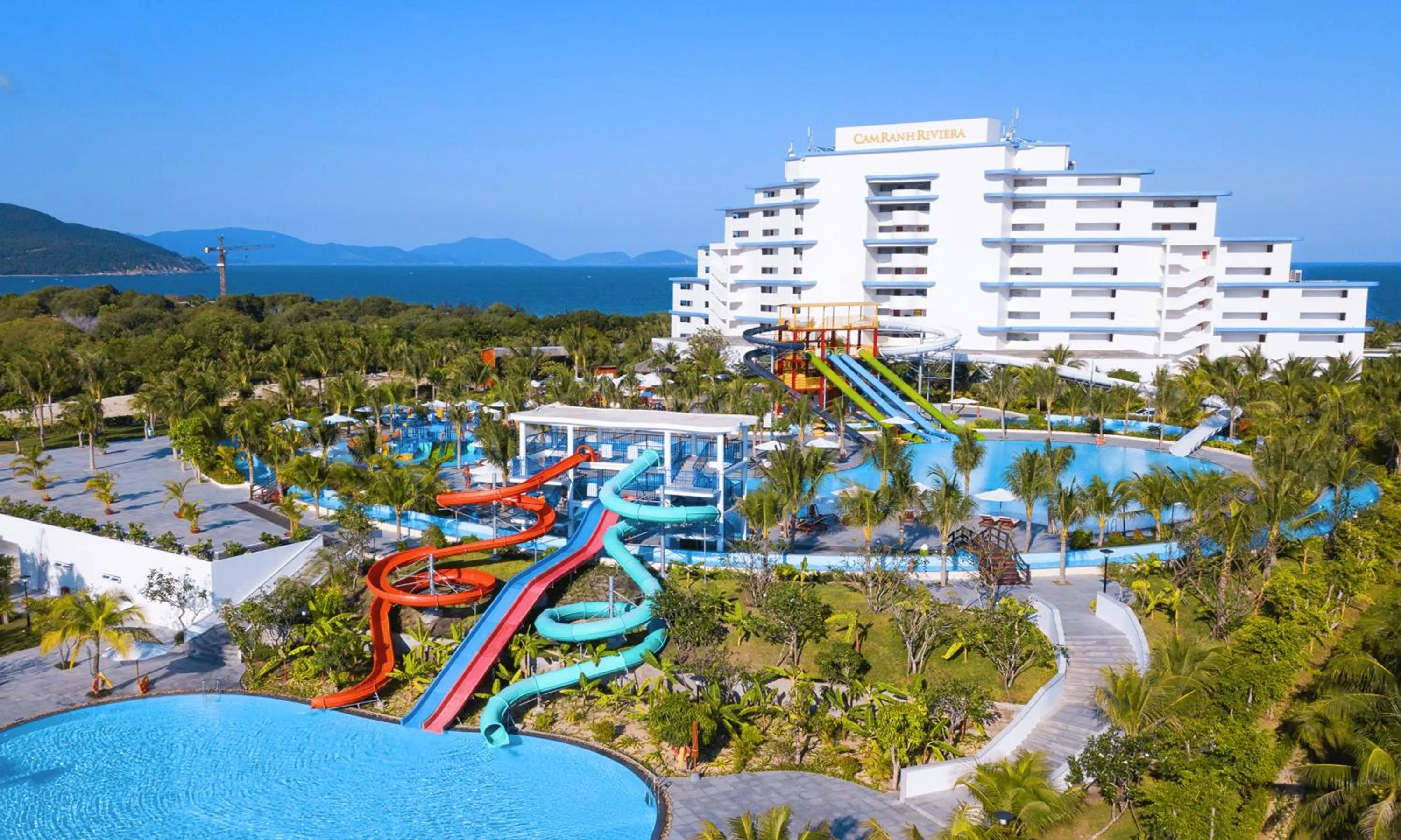 Aqua park in Cam Ranh Riviera Beach Resort & Spa