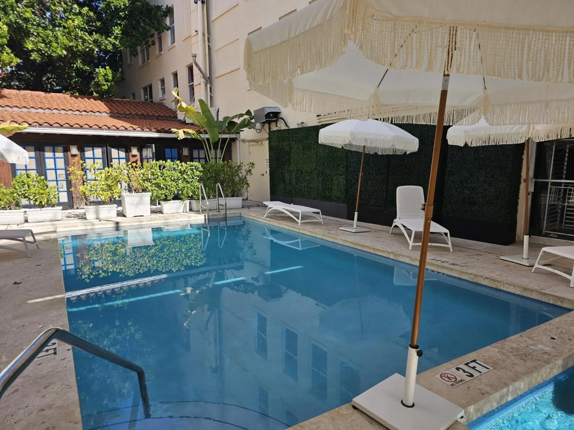 Pool view in Bellio in Sobe