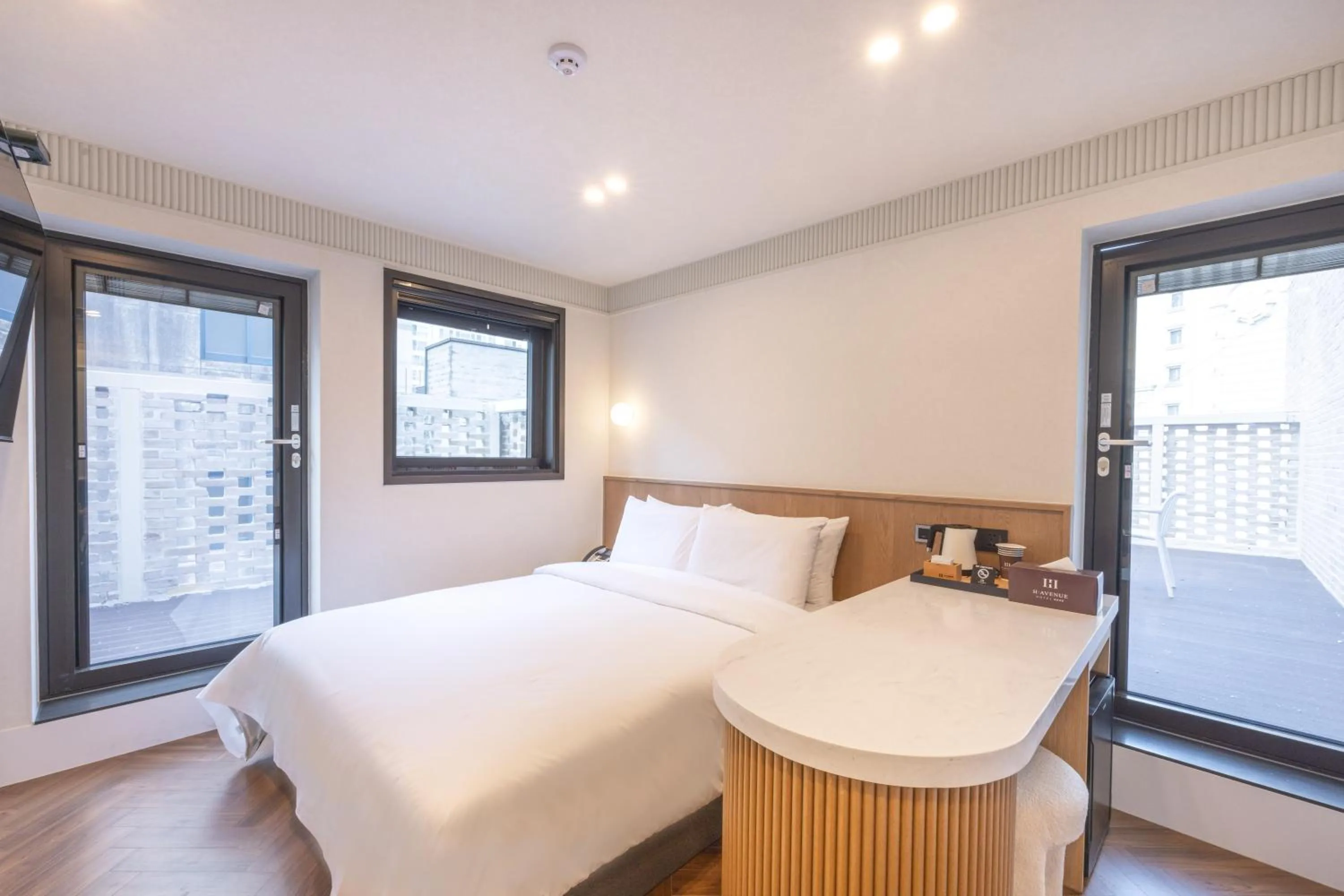 Bed in H-Avenue Hotel Haeundae