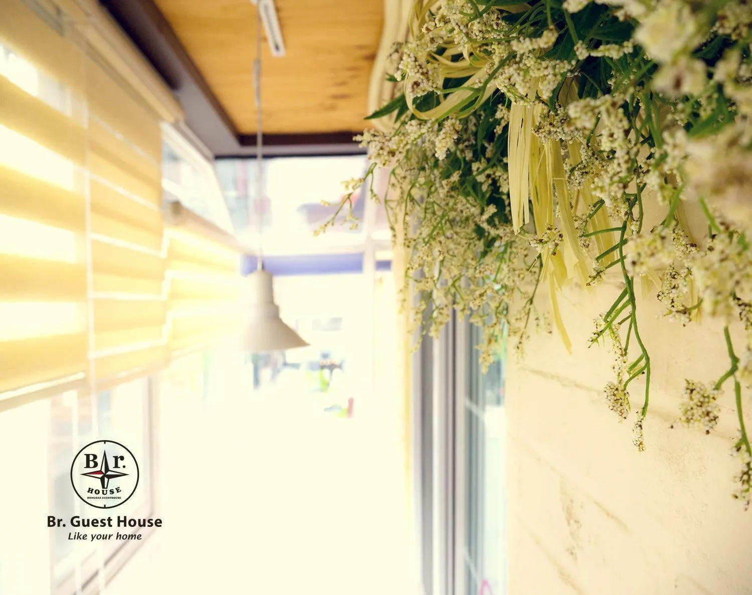 Decorative detail in Br. Guesthouse Hongdae