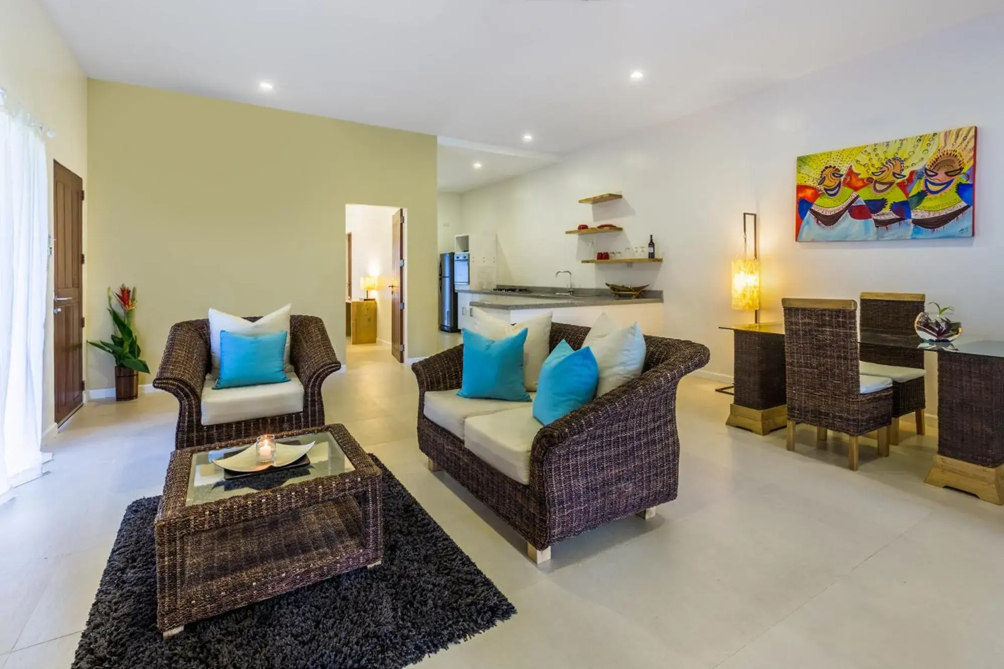 Living room in Atmosphere Resorts & Spa Living room in Atmosphere Resorts & Spa