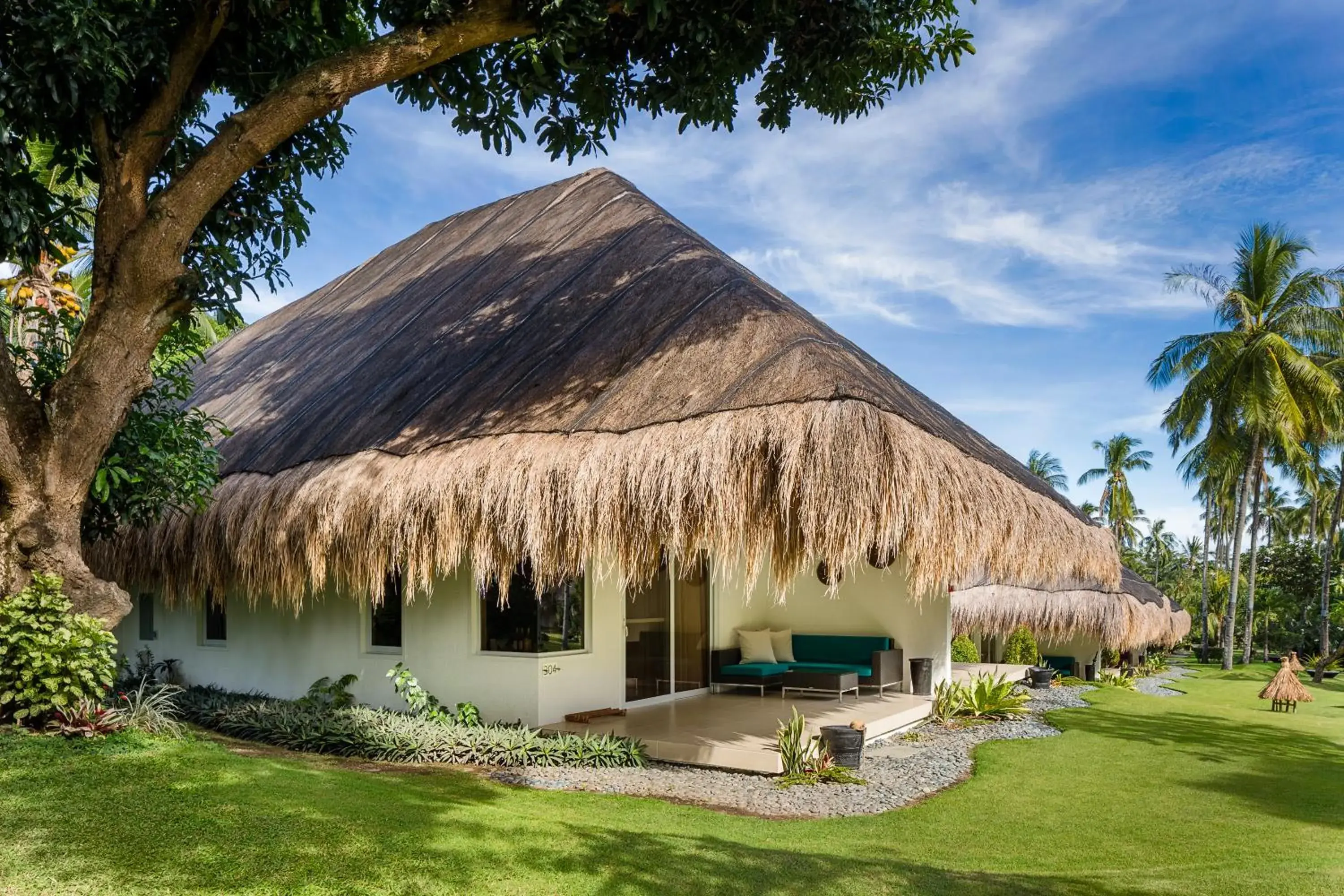 Garden view in Atmosphere Resorts & Spa Garden view in Atmosphere Resorts & Spa