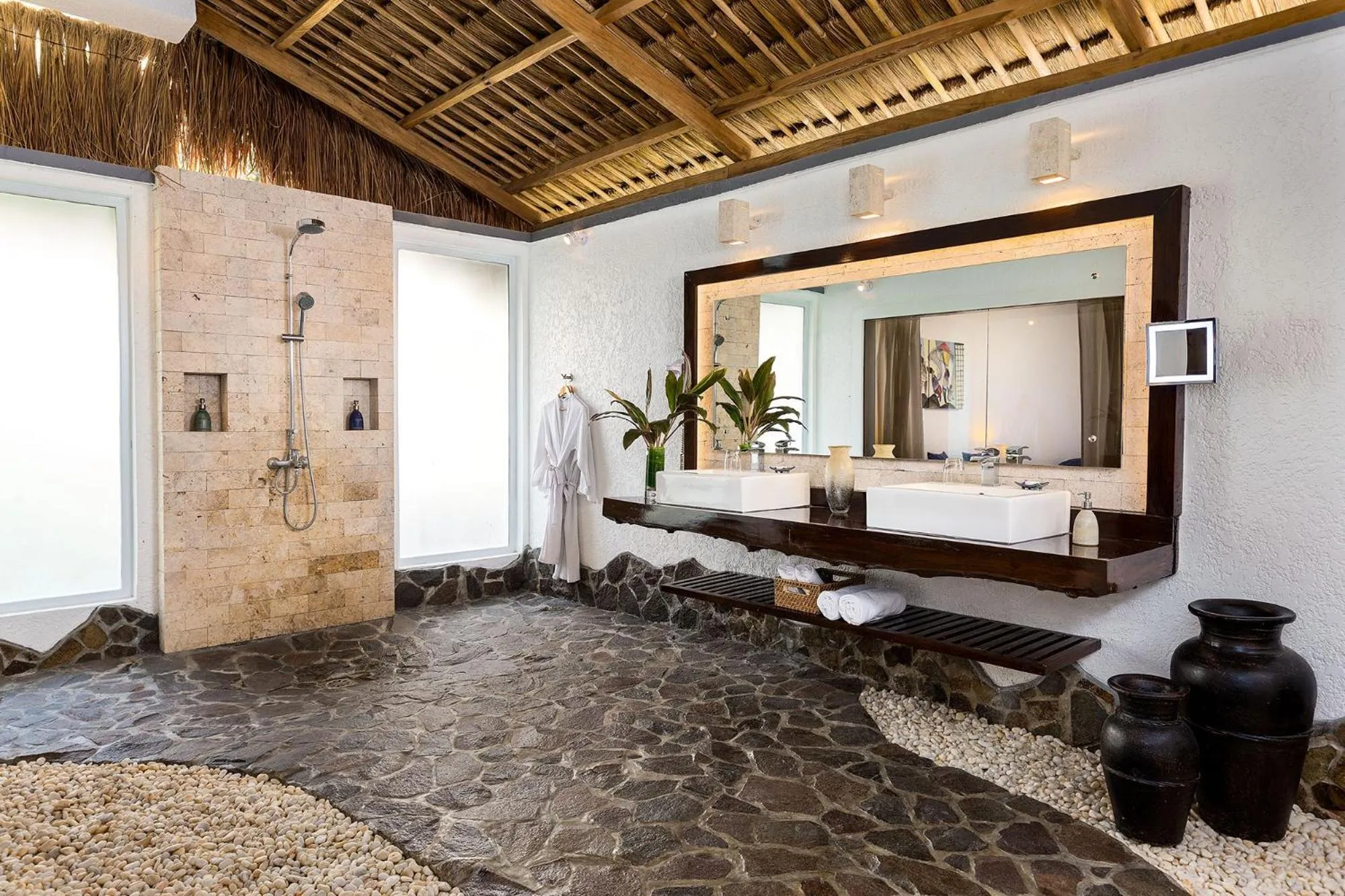 Shower in Atmosphere Resorts & Spa