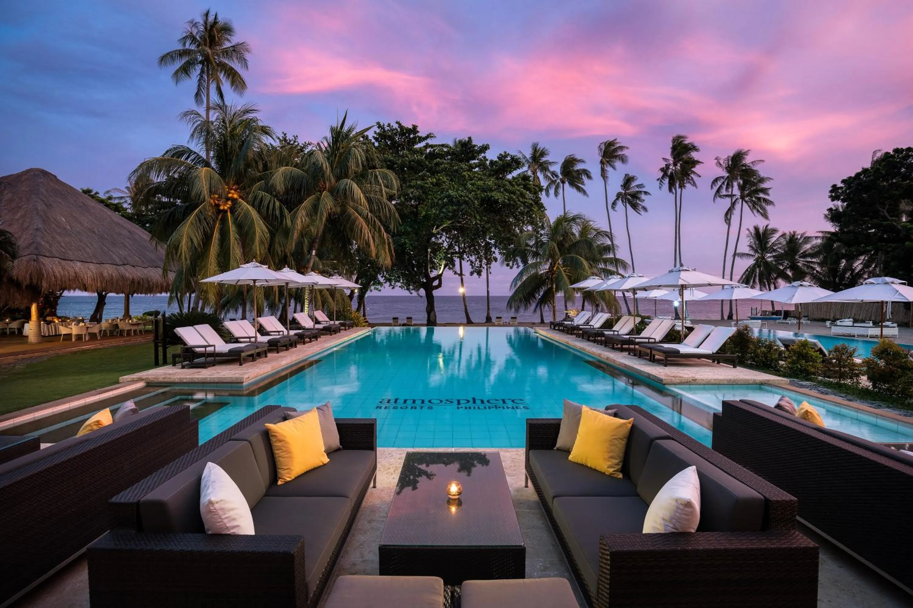 Swimming pool in Atmosphere Resorts & Spa