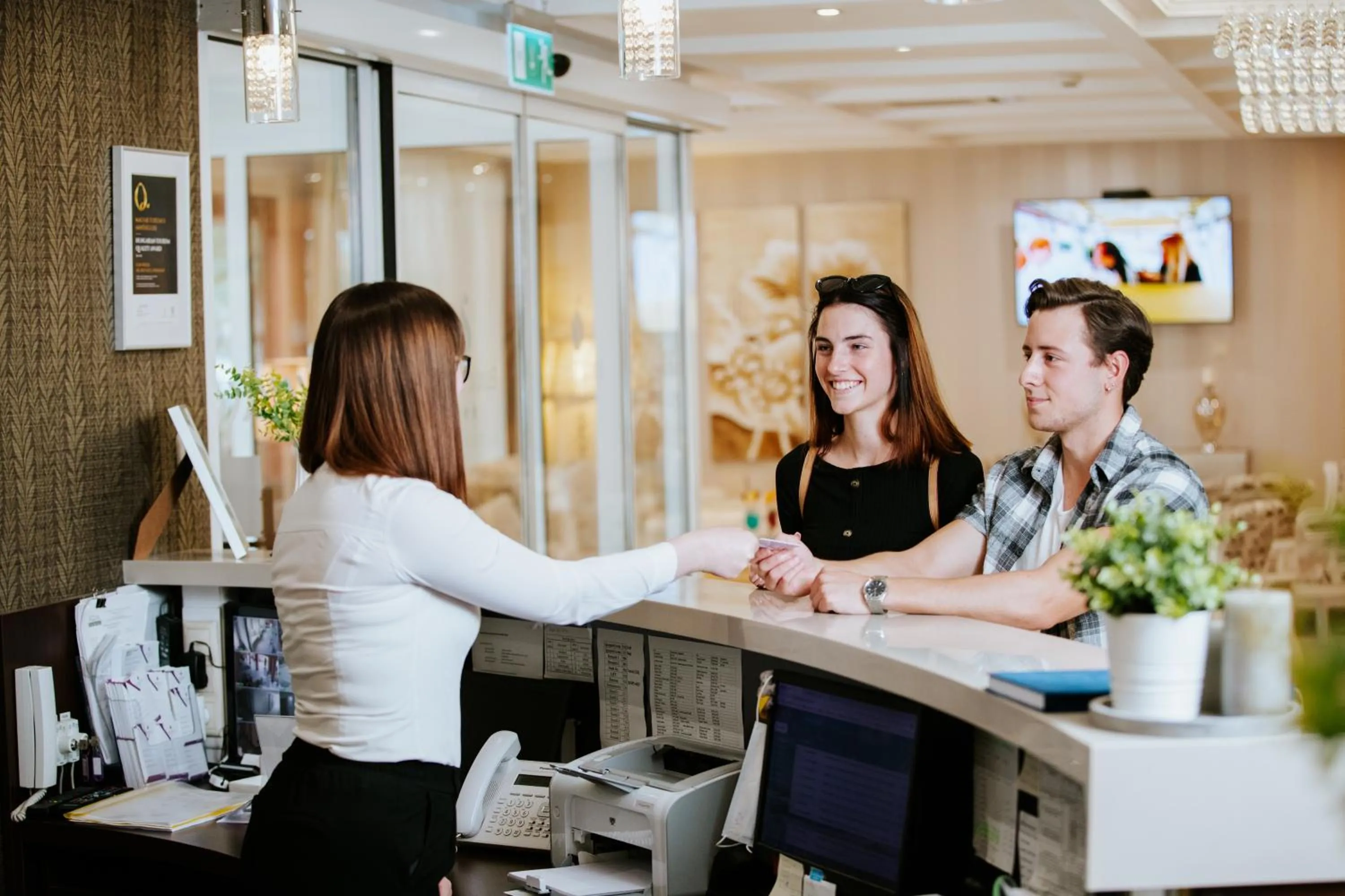 Lobby or reception in Elixír Medical Wellness Hotel